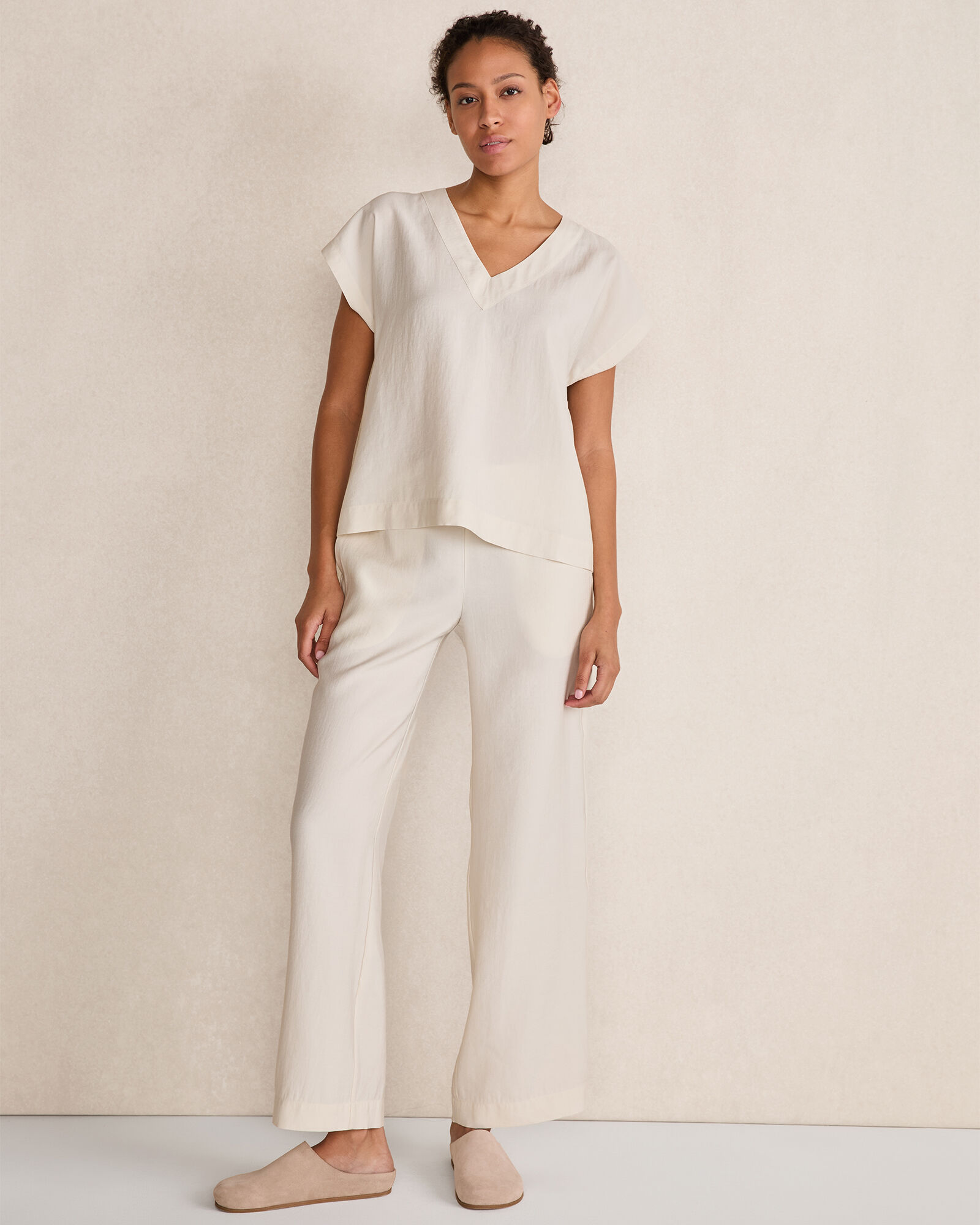 Luxe Modal V-Neck Top
