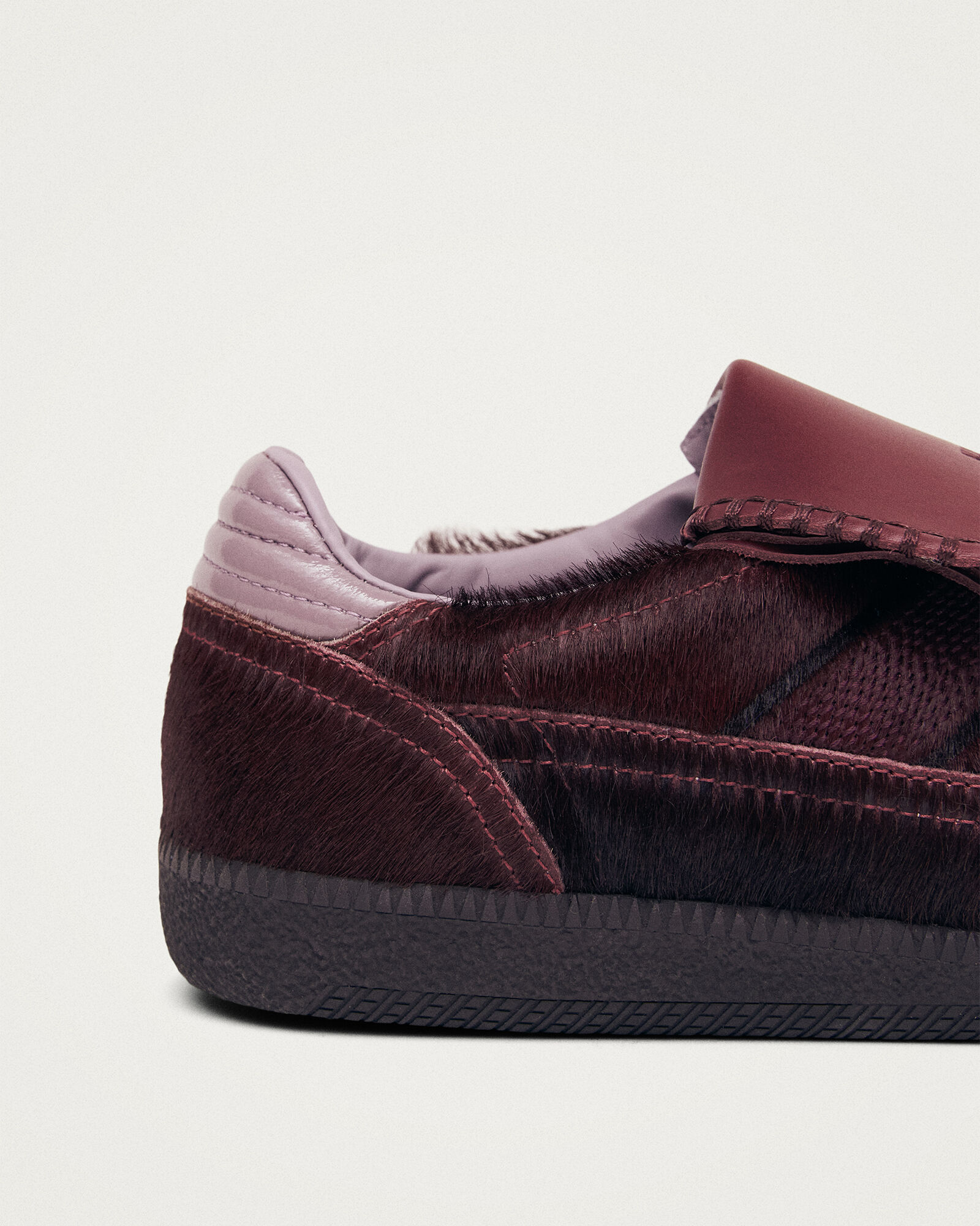 ALOHAS Tb.490 Club Soft Burgundy Leather Sneakers