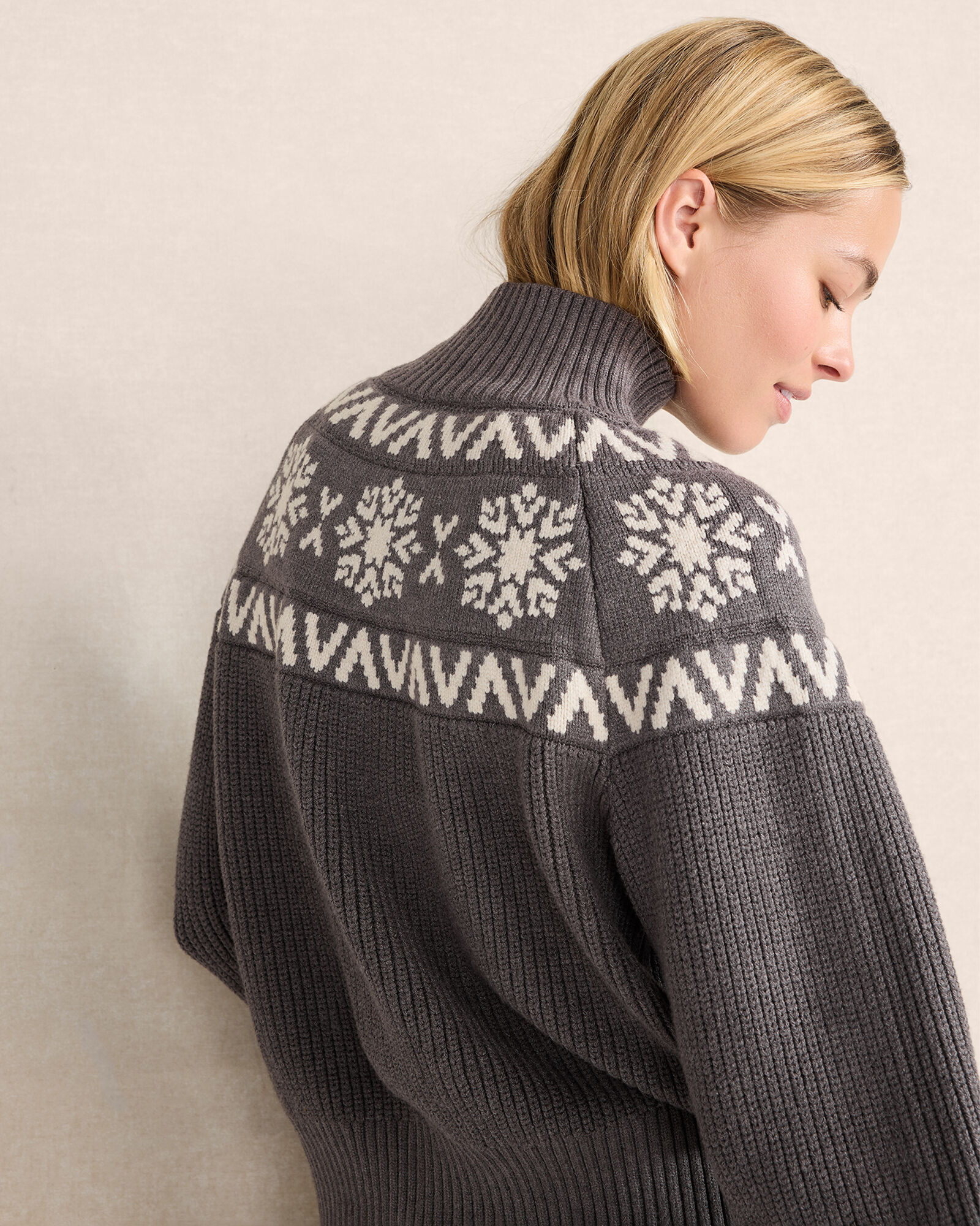 Varley Bowen Fairisle Pullover Sweater