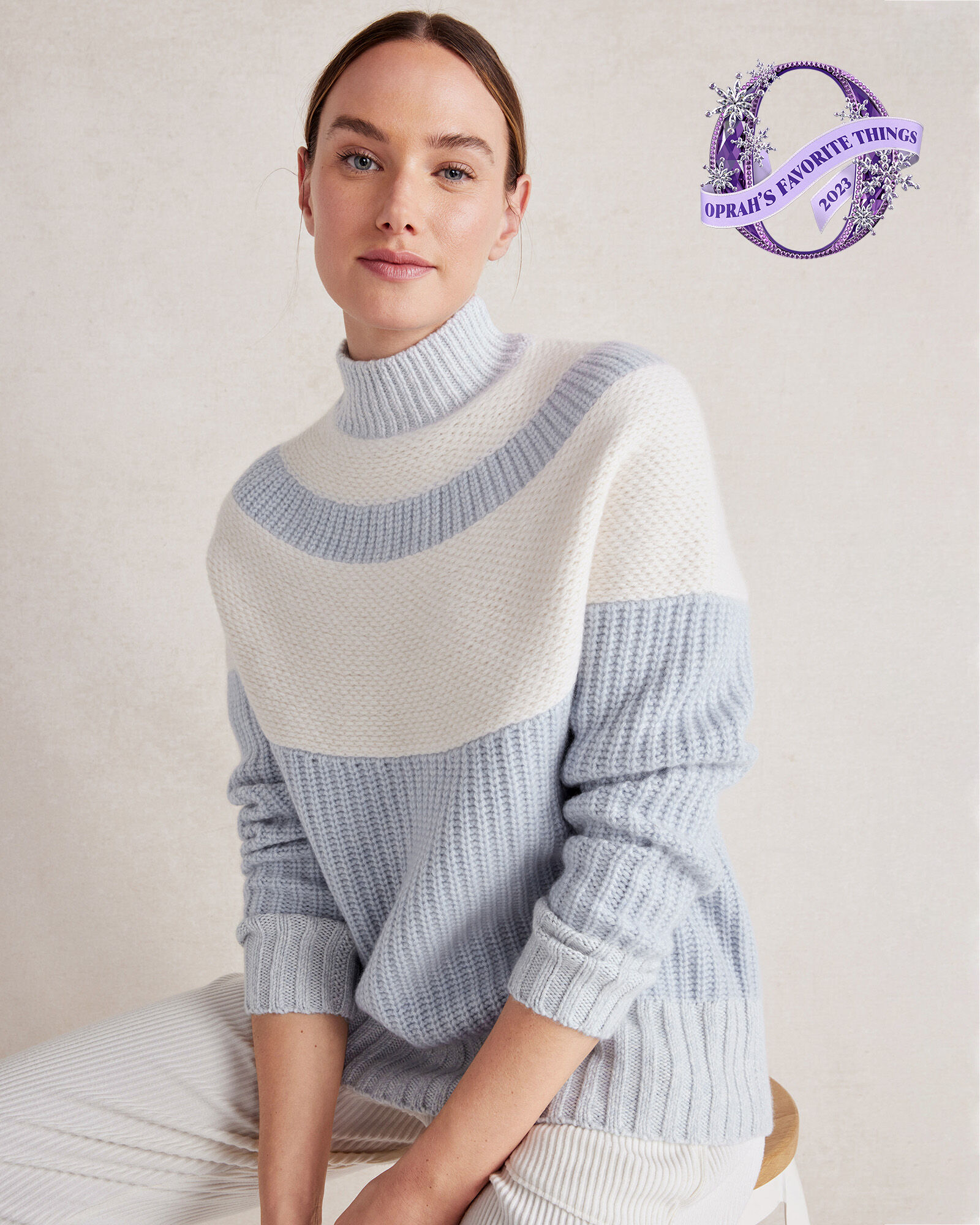 YOKE SO JOHN CASHMERE OVERSIZED KNIT