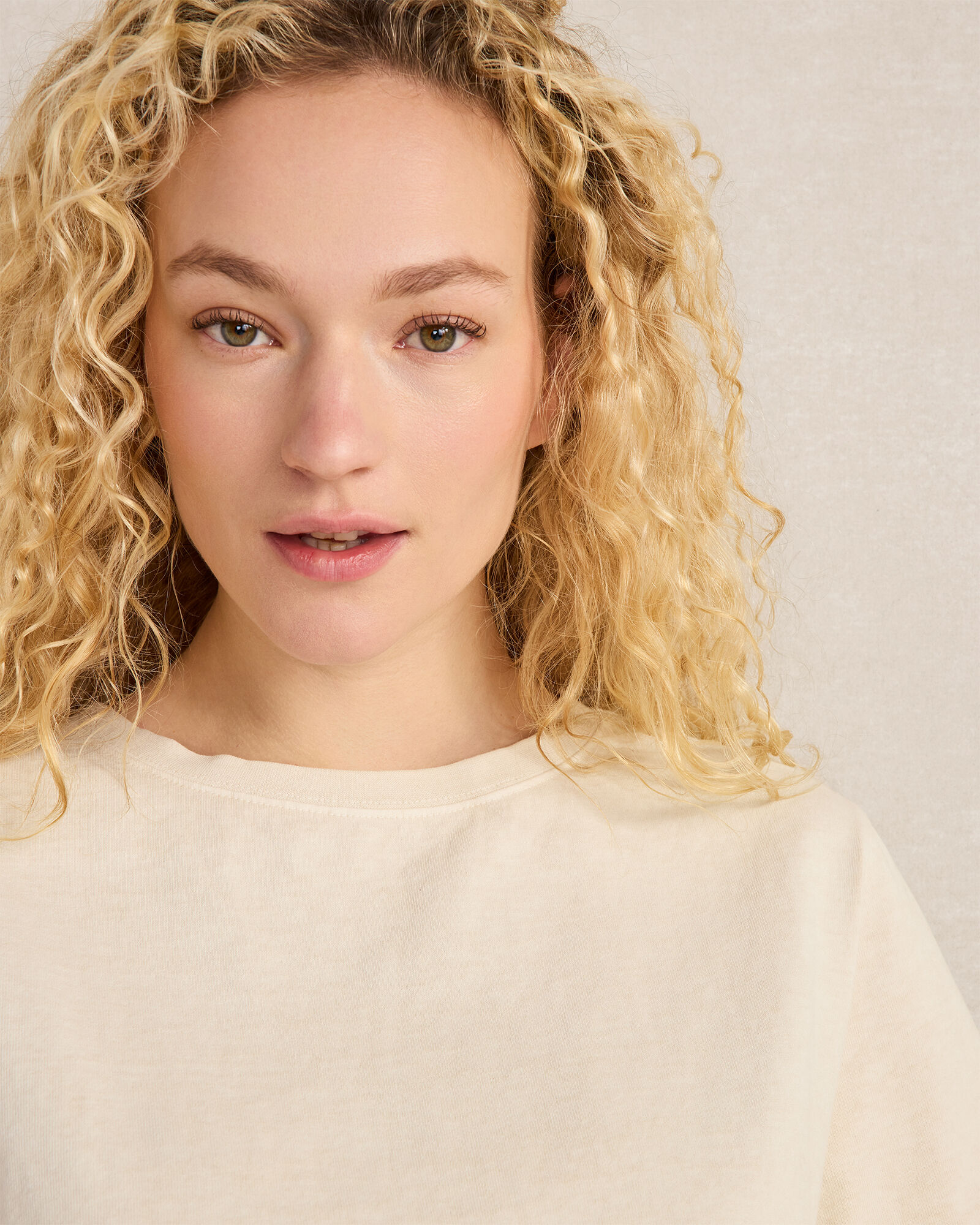 Garment-Dyed Organic Cotton Jersey Knit Tee