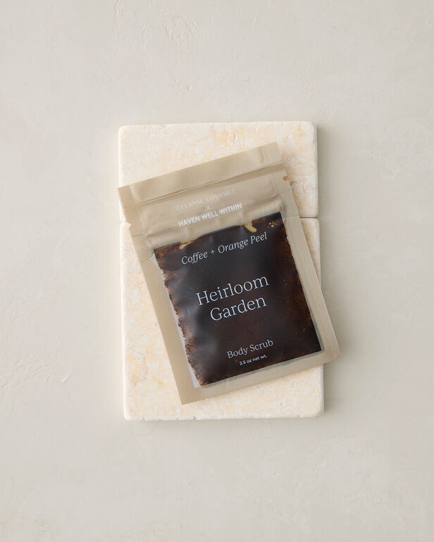Cleanse Gourmet x Haven Well Within Scrub Pouch