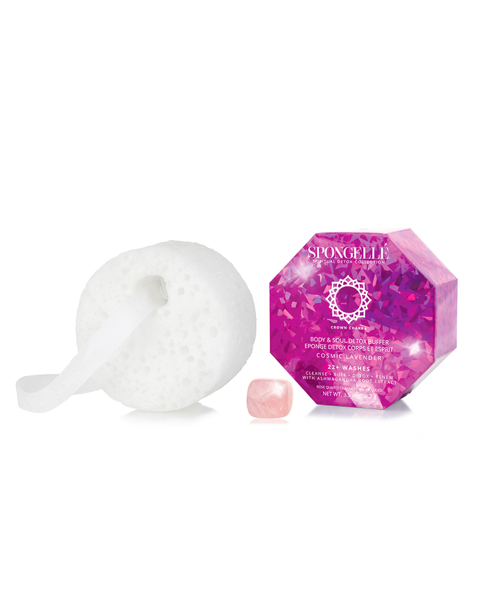 Spongell&eacute; Cosmic Lavender Spiritual Detox Body Buffer