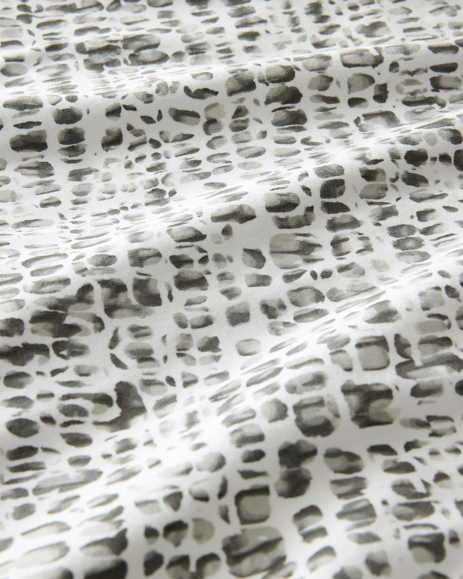Organic Cotton Jersey Pebble Print Pajama Top