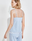 Organic Cotton Jersey Lace Cami