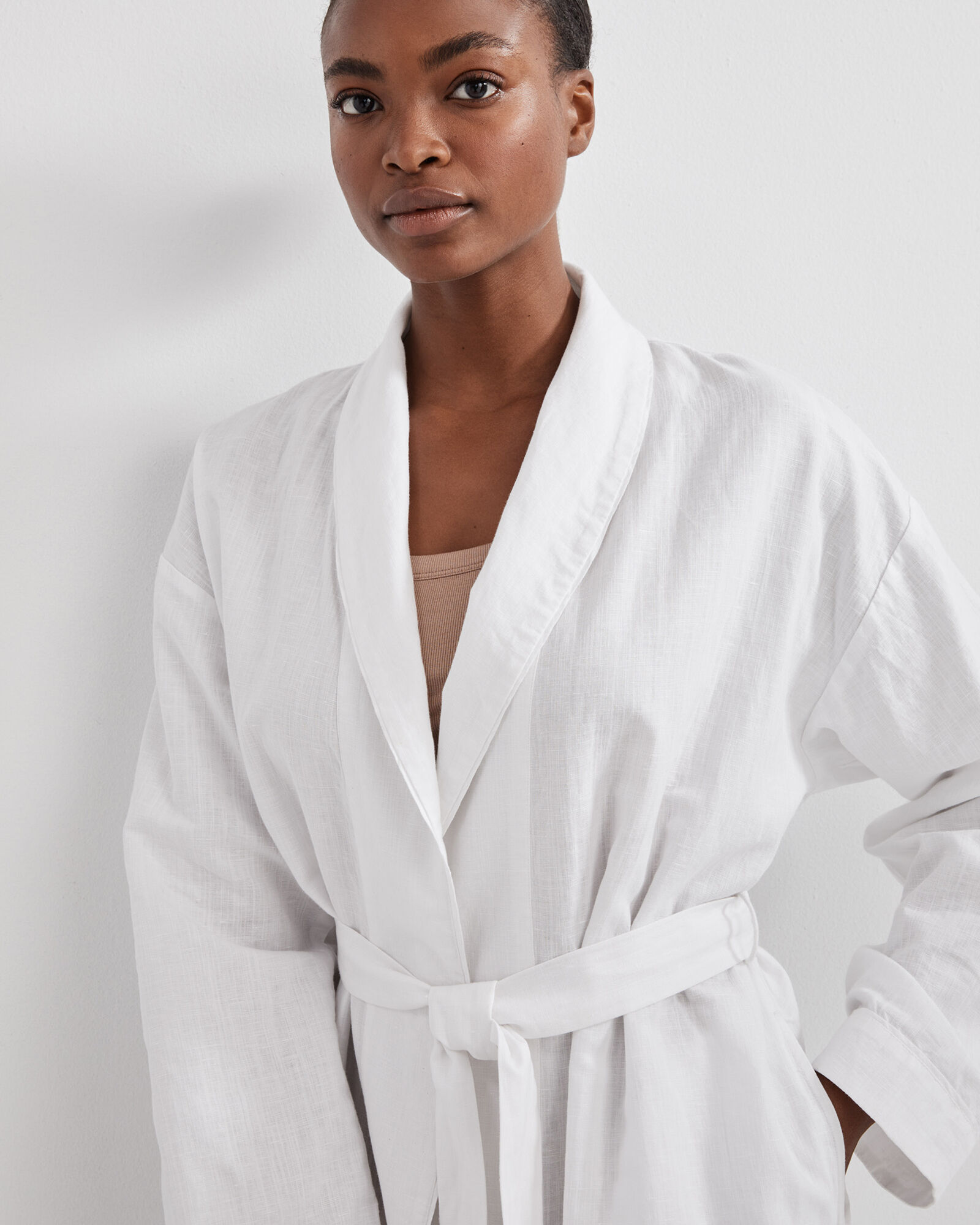 Linen Cotton Robe