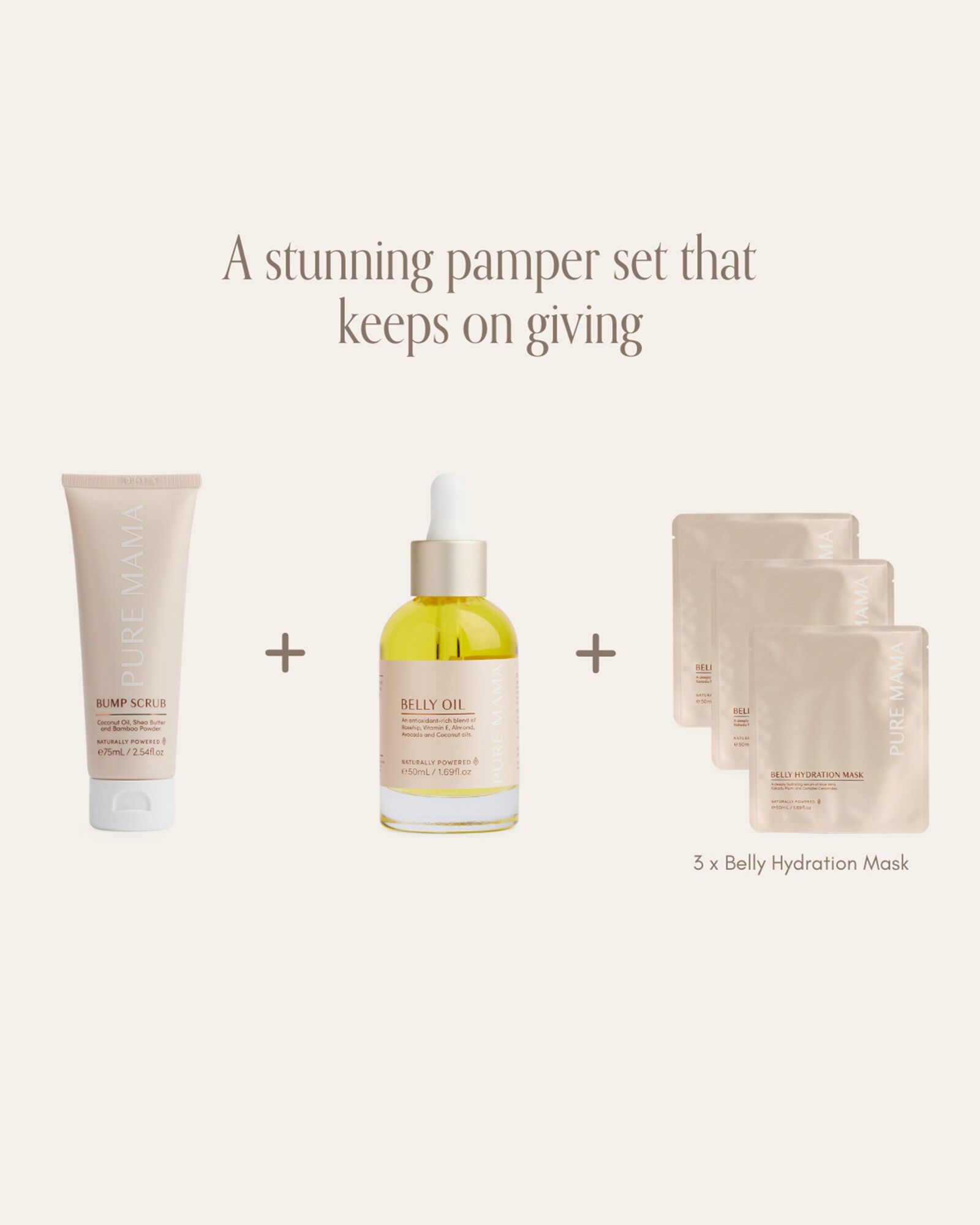 PURE MAMA Belly Spa Kit