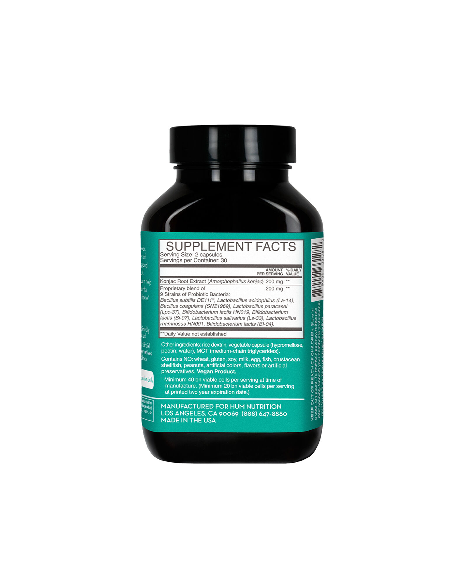 HUM Nutrition Skin Squad Pre+Probiotic