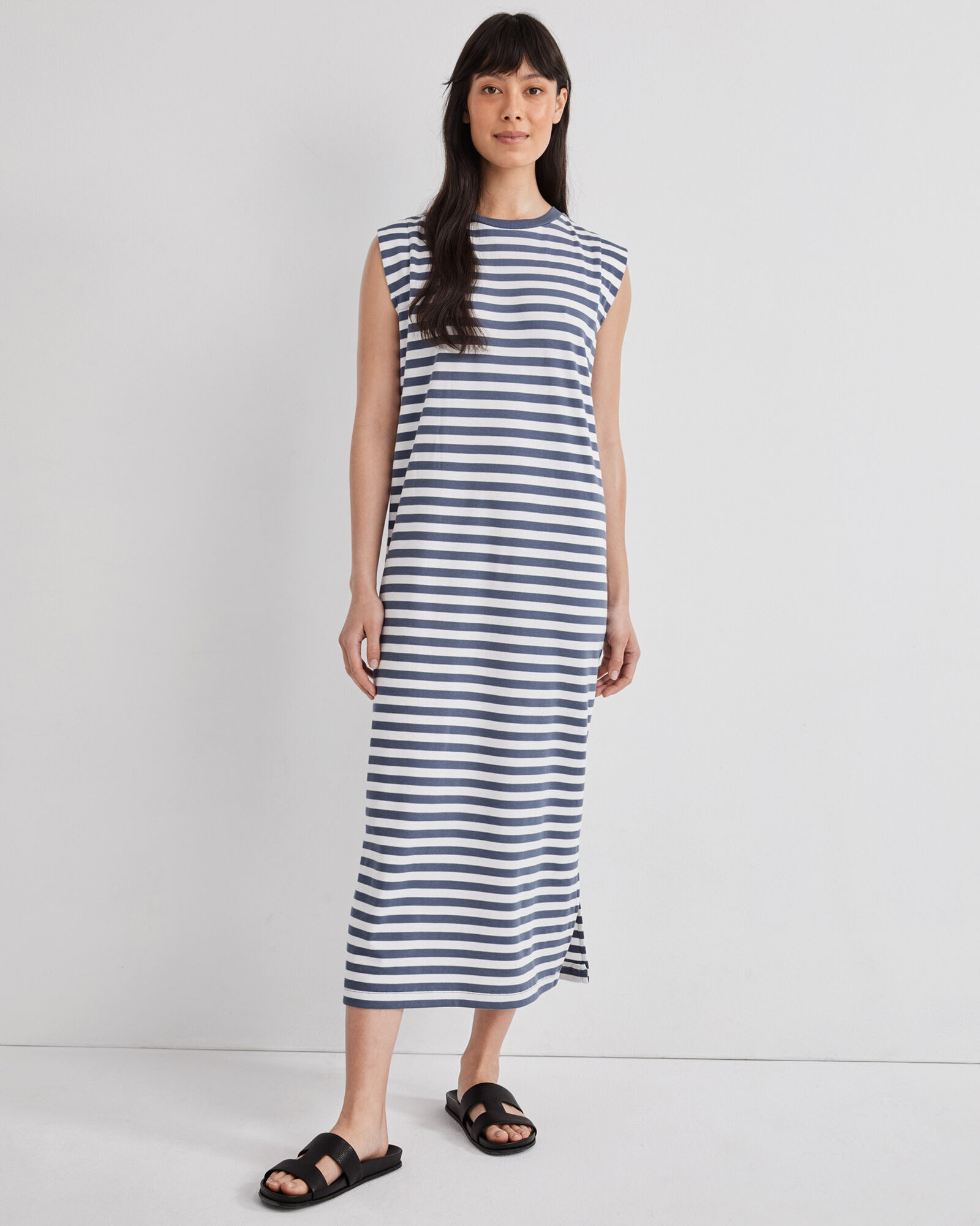Cap sleeve on sale cotton dress