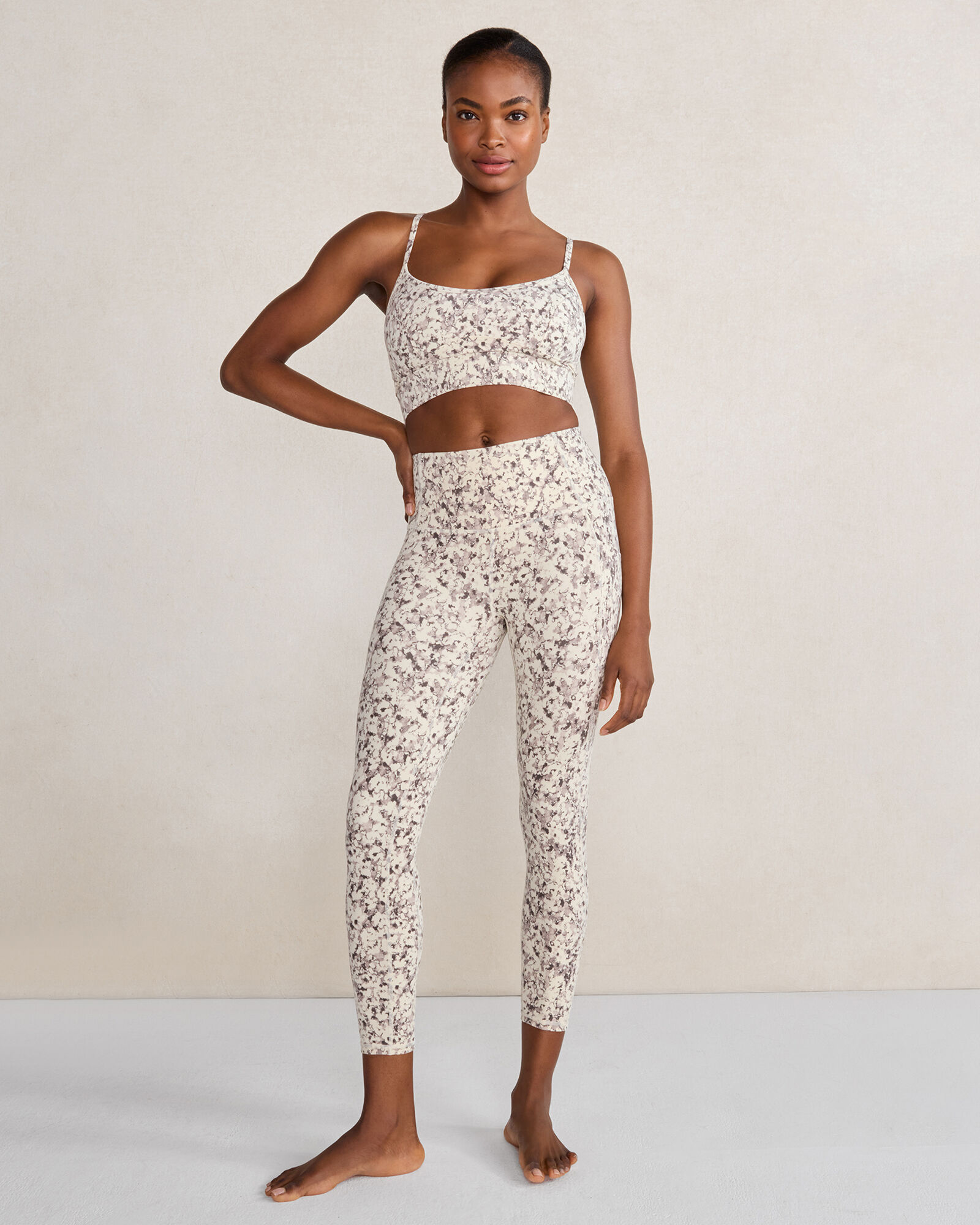 Varley Fractured Flower Bra