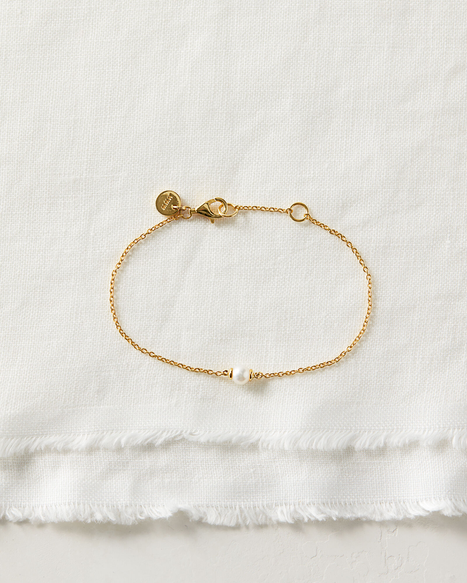 Pearl drop sales bracelet