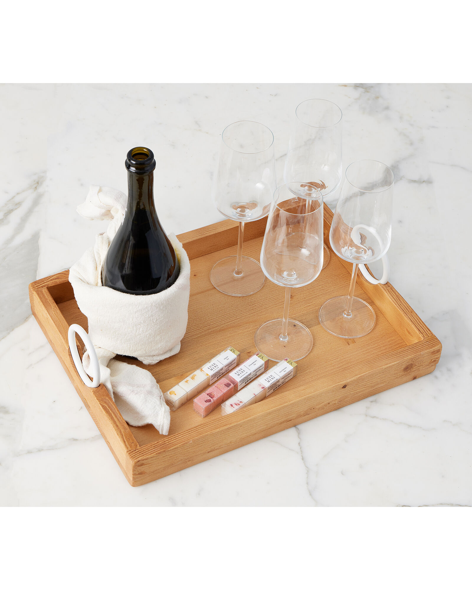et&uacute;HOME Natural Rectangle Tray, Small