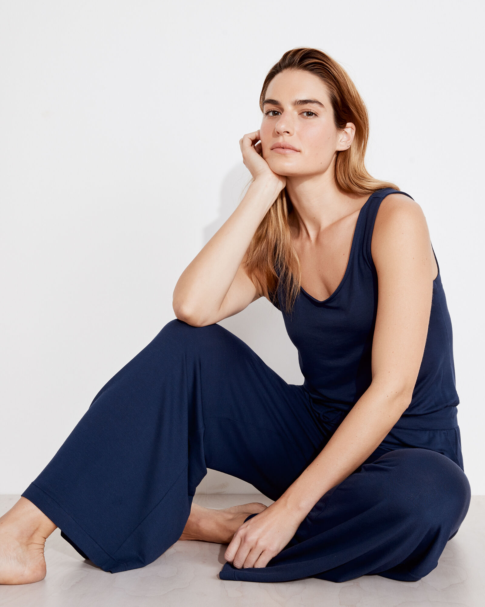 Modal French Terry Jumpsuit