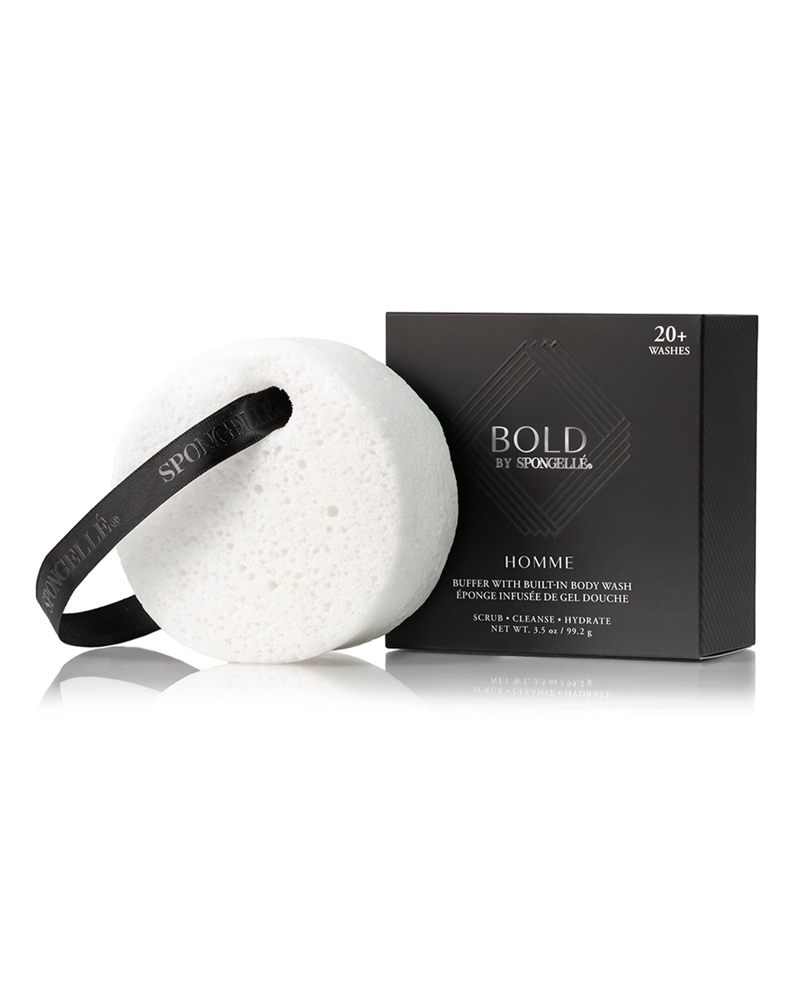 Spongelle Men's BOLD Body Buffer