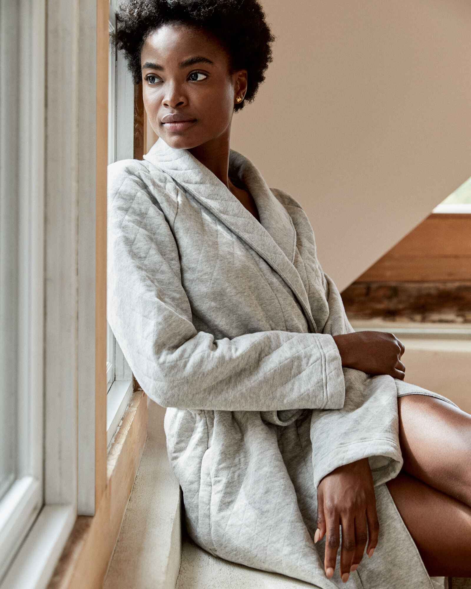 Quilted Robe