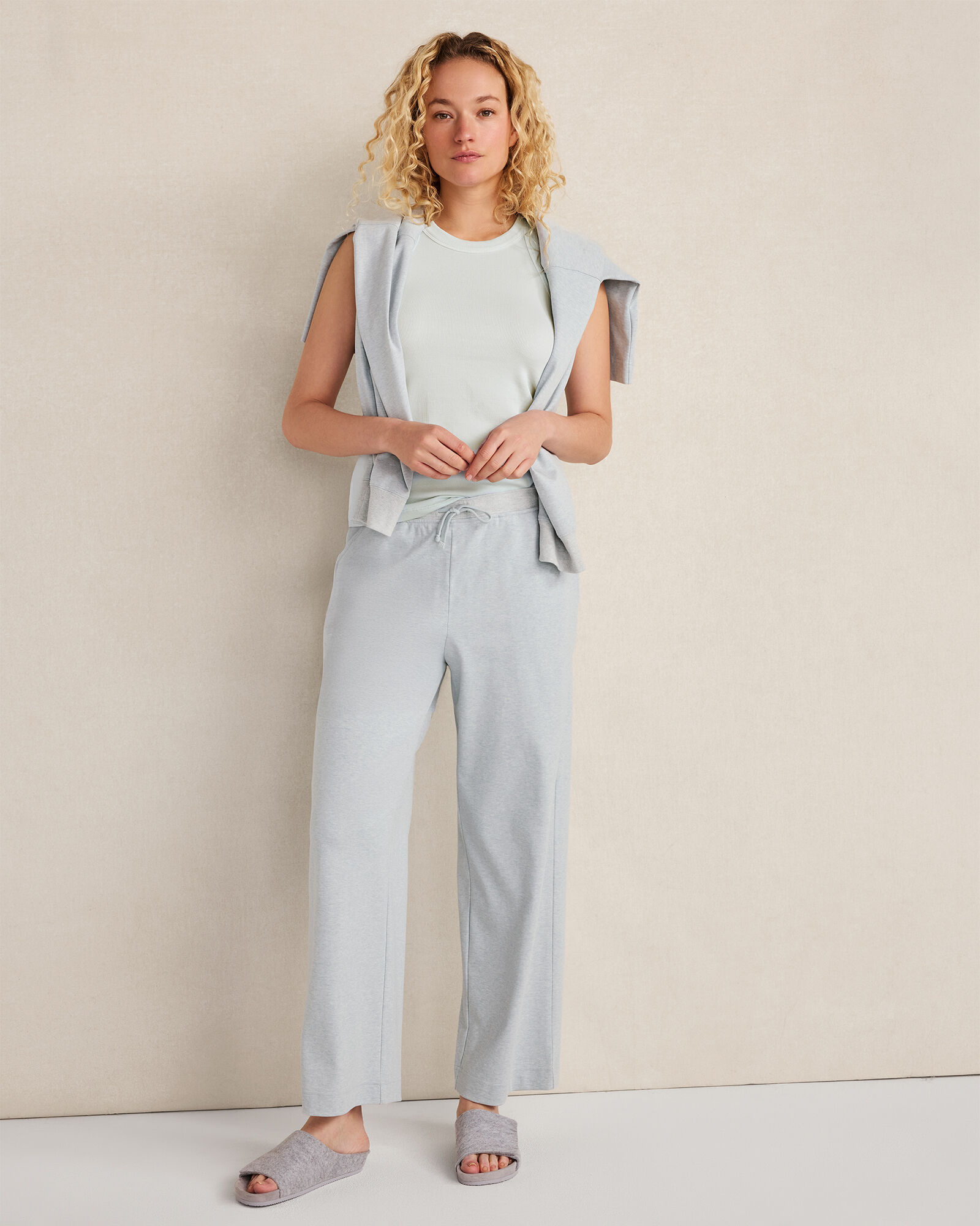 Garment-Dyed Organic Cotton Racerback Tank