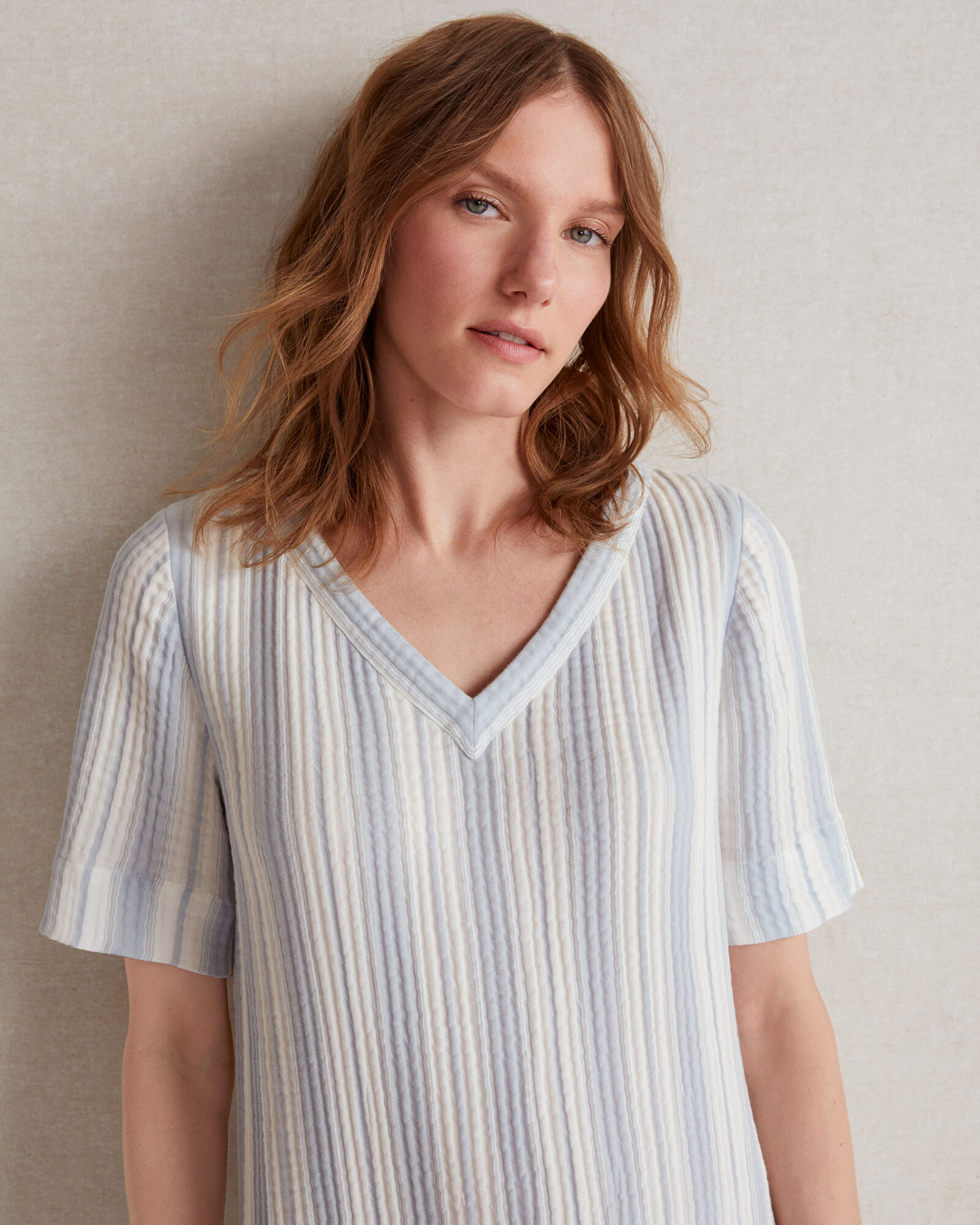 Organic Cotton Gauze Sleep Dress