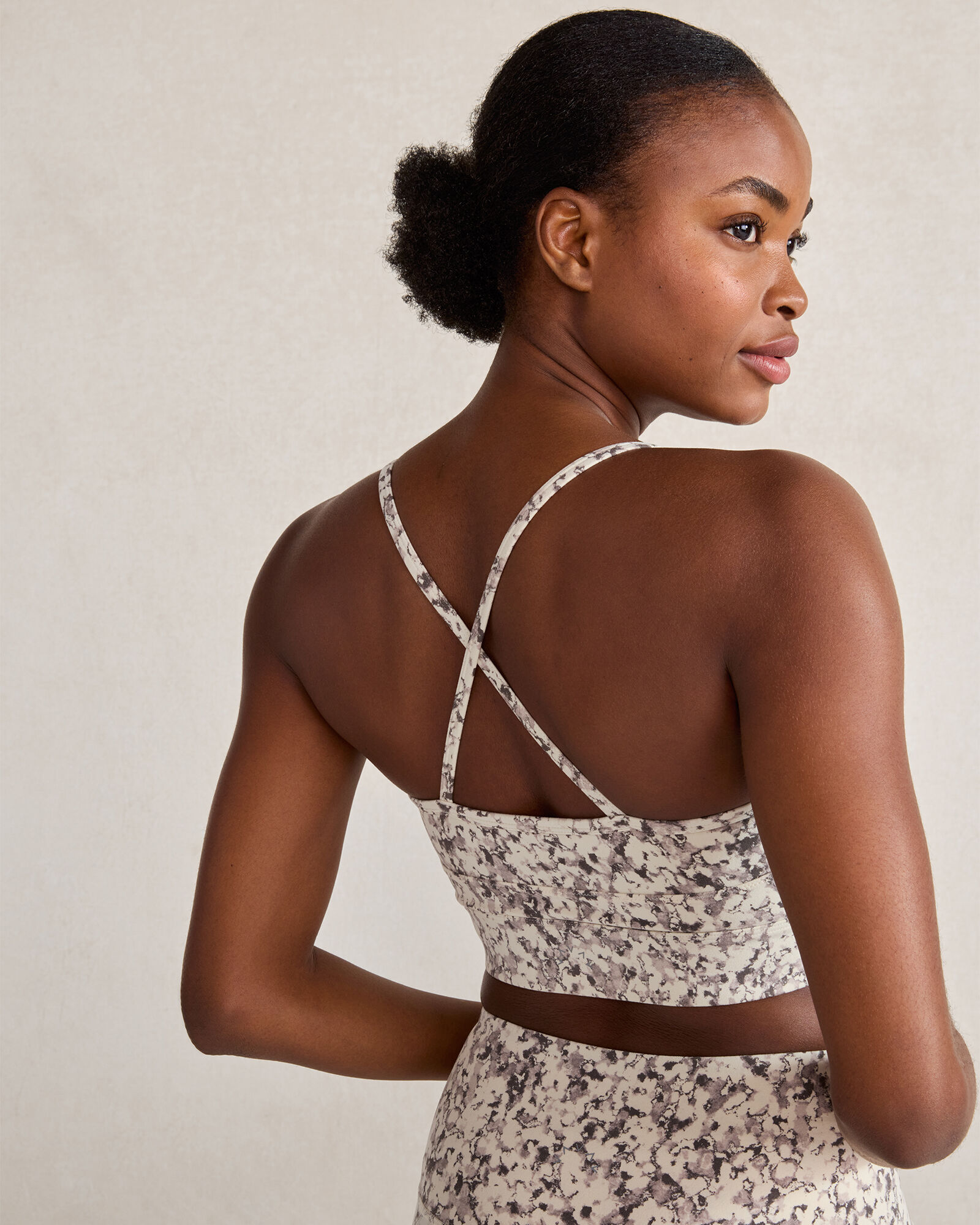 Varley Fractured Flower Bra