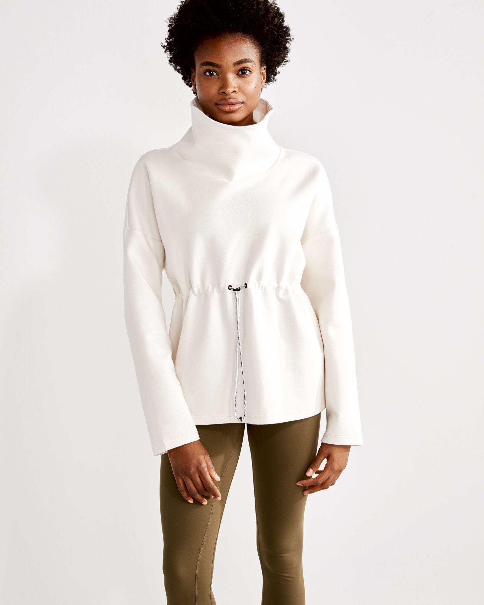Frame funnel neck sweatshirt hotsell