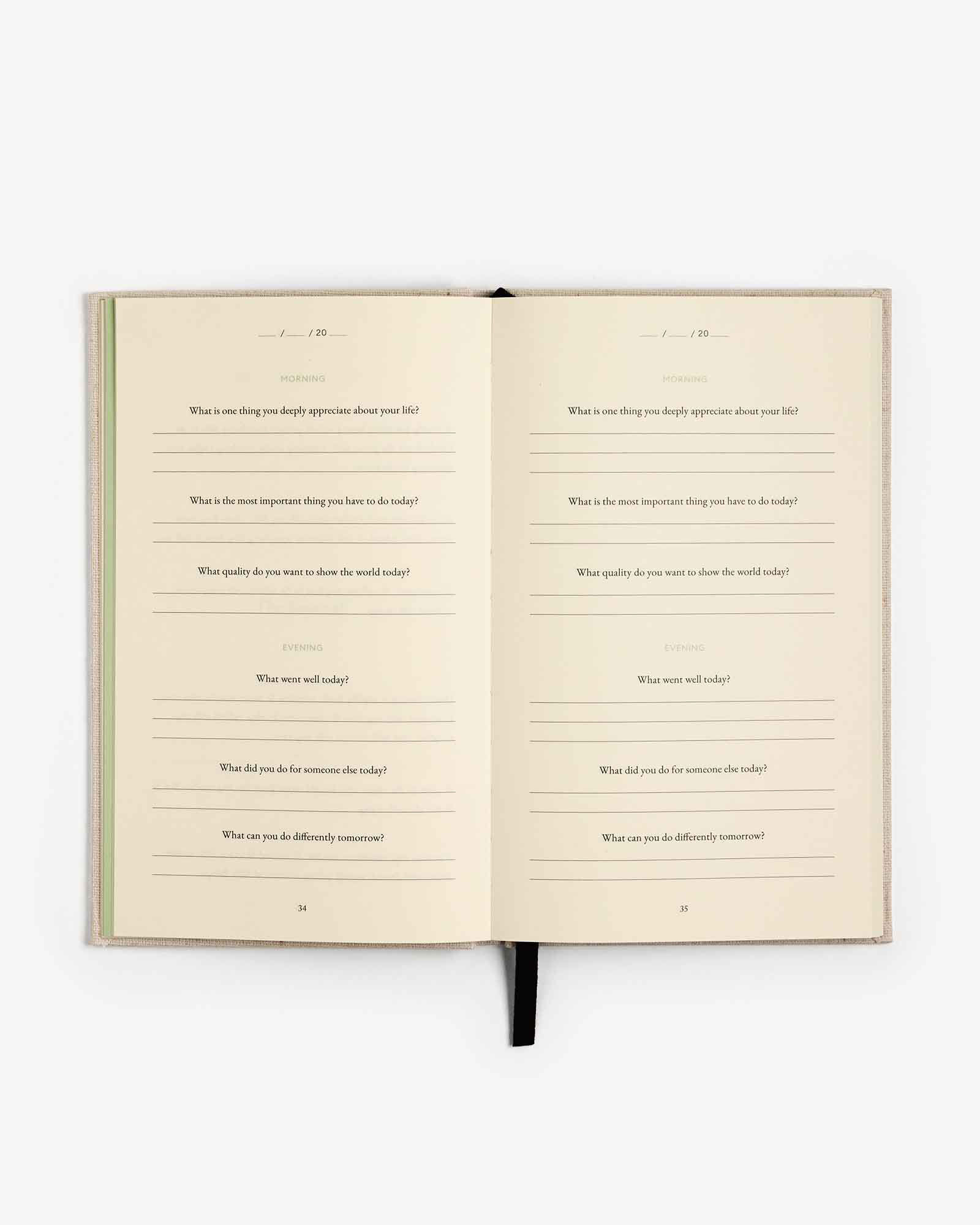 Intelligent Change 'The Three Question' Journal