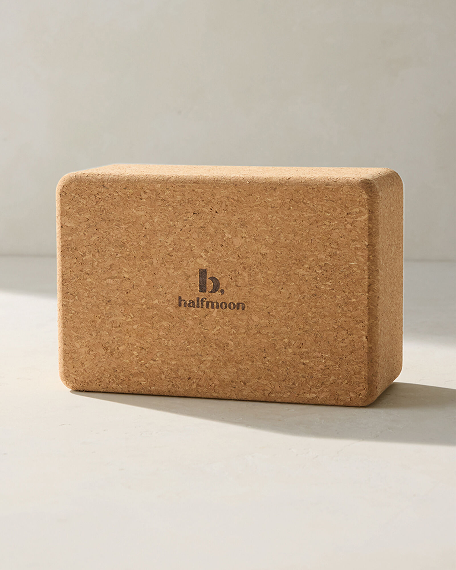 b, halfmoon x Haven Well Within Cork Yoga Block
