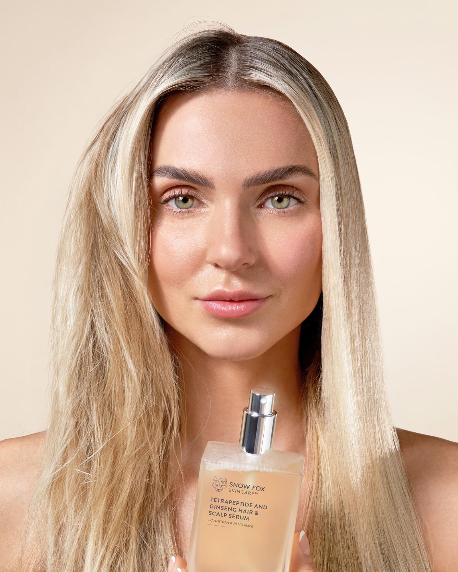 Snow Fox Skincare Tetrapeptide Hair + Scalp Serum