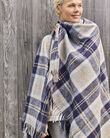 Recycled Wool Blanket, Bannockbank Silver