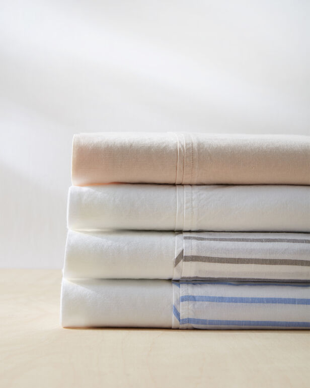 Organic Cotton Linen Pillowcase Set