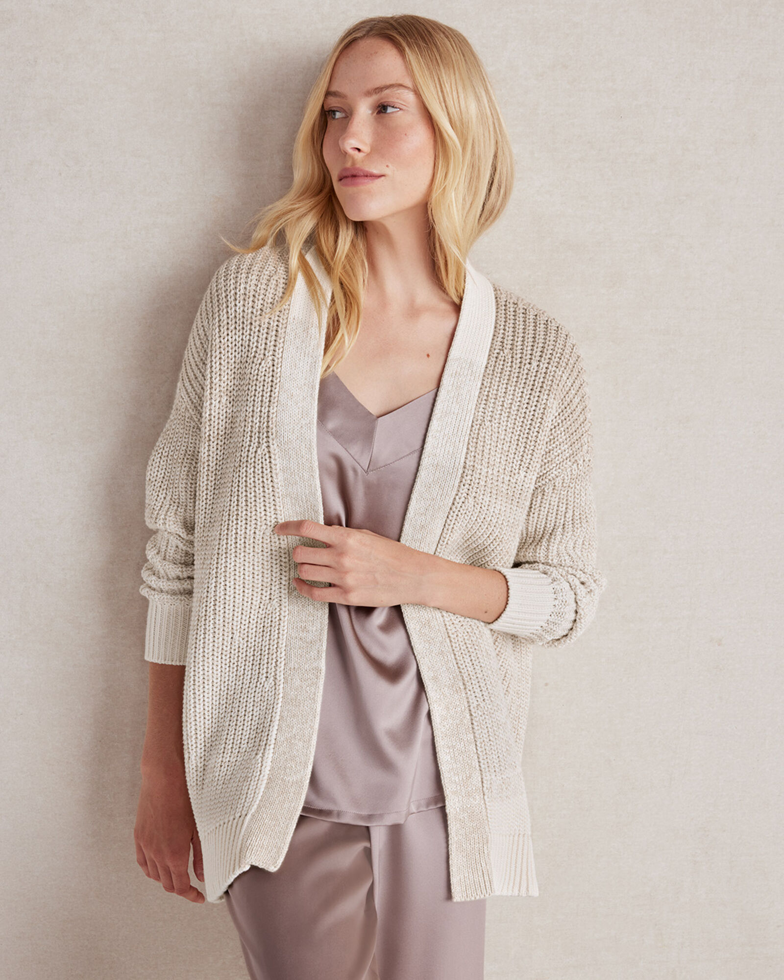 Ombre cardigan sweater hotsell