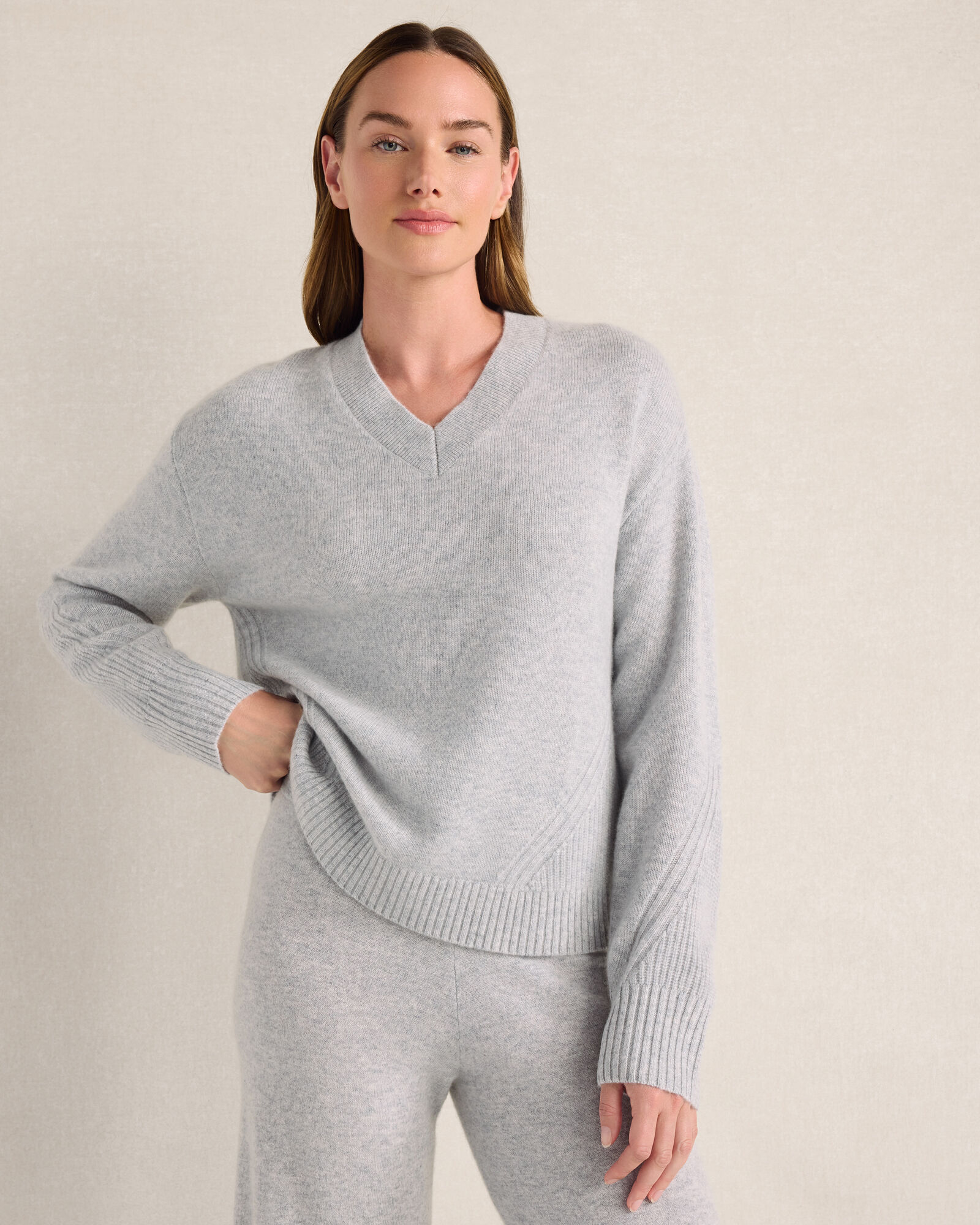 Featherweight Cashmere V-Neck Sweater