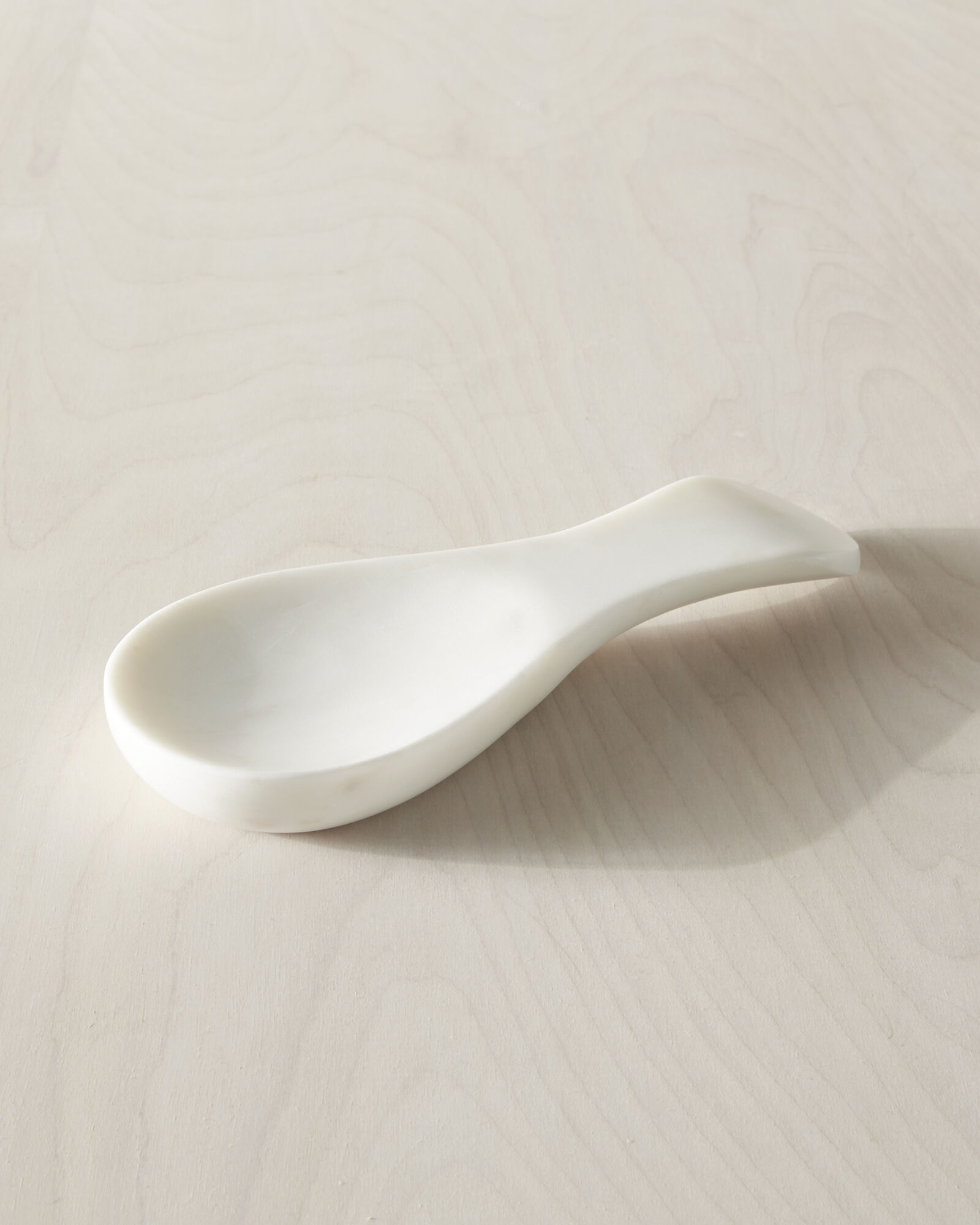 Be Home White Marble Spoon Rest Haven Well Within