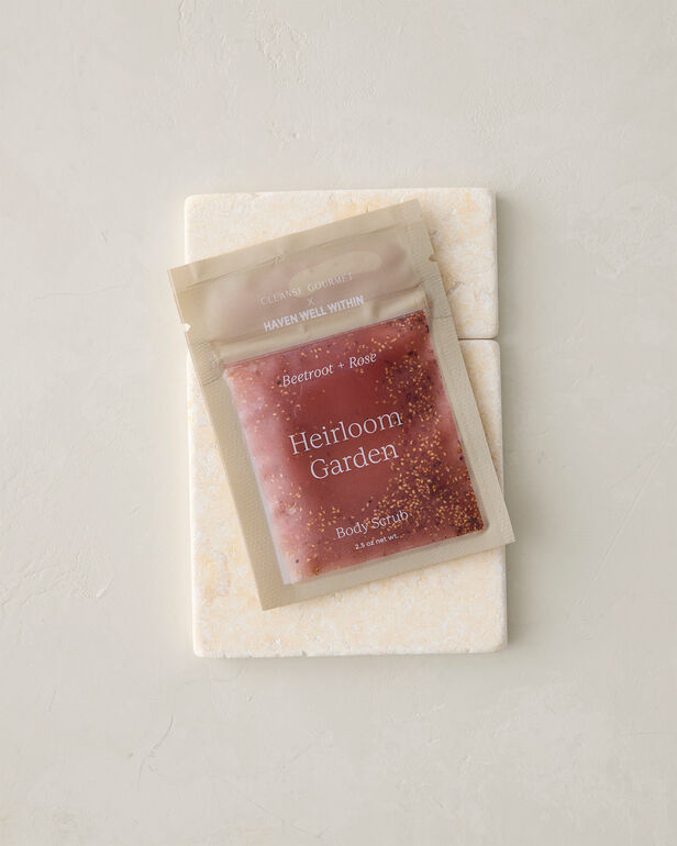 Cleanse Gourmet x Haven Well Within Scrub Pouch