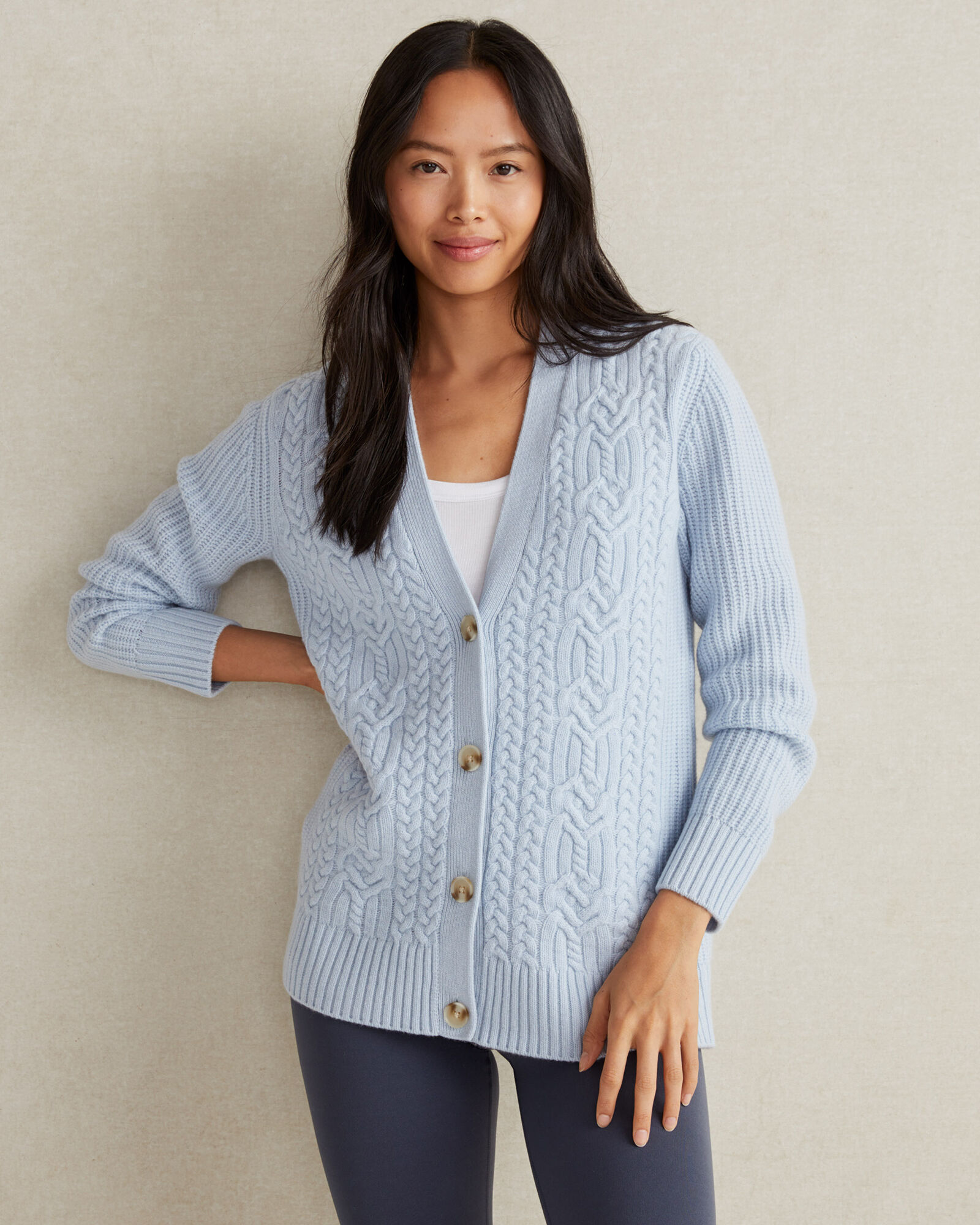 Textured cardigan best sale