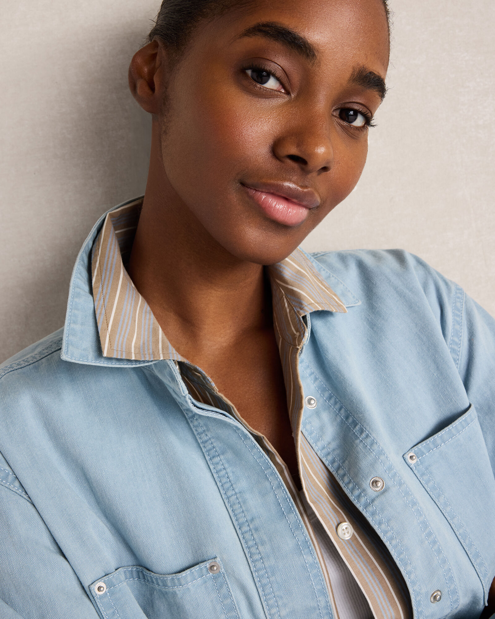Organic Cotton Denim Shacket