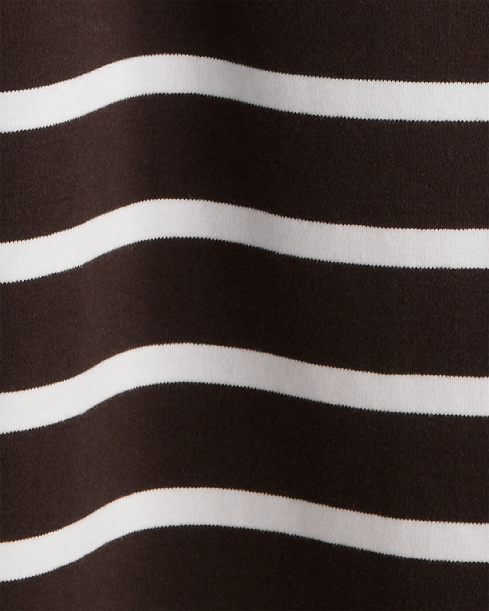 Organic Cotton Interlock Striped T-Shirt Dress