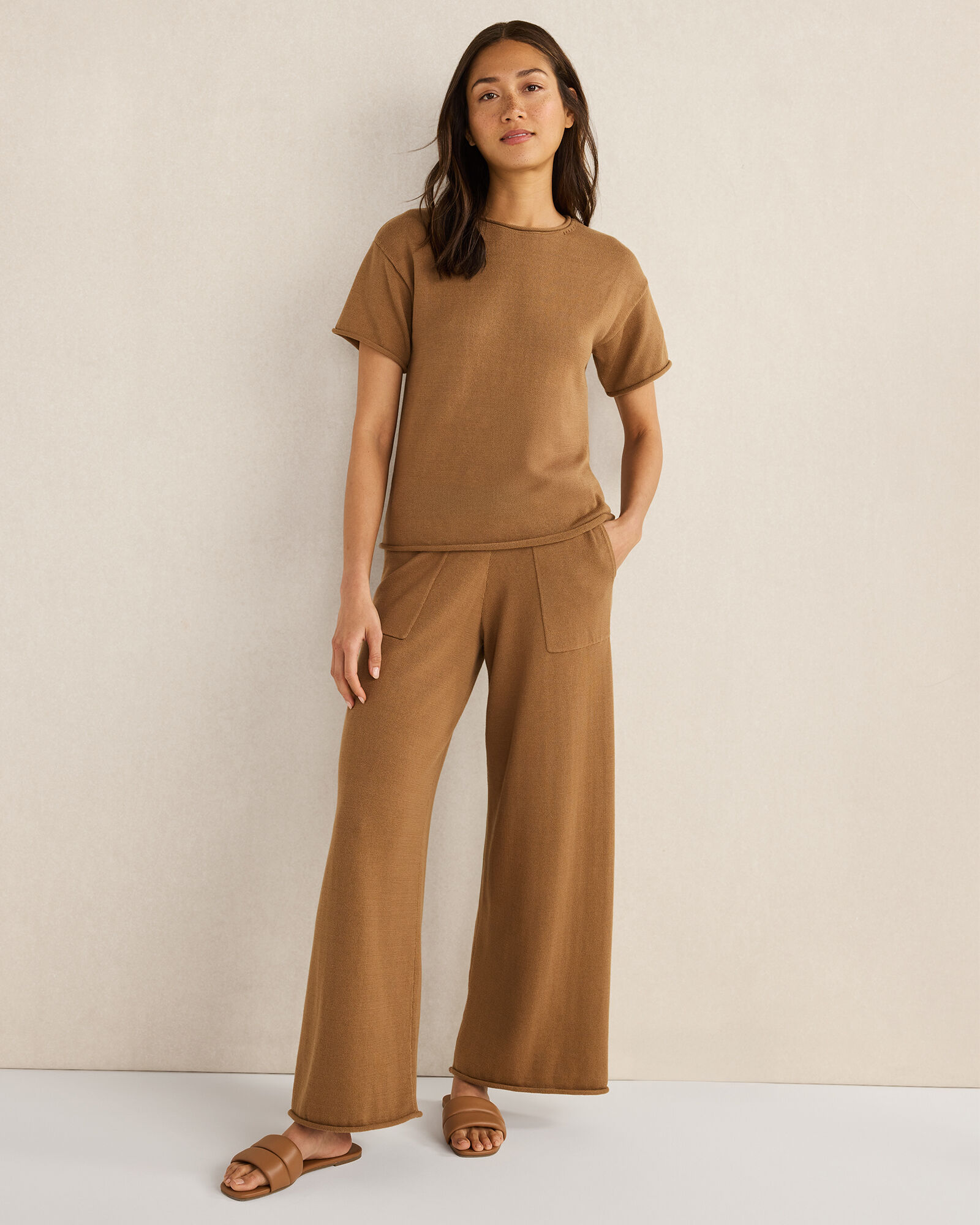 Organic Cotton Knit Tee