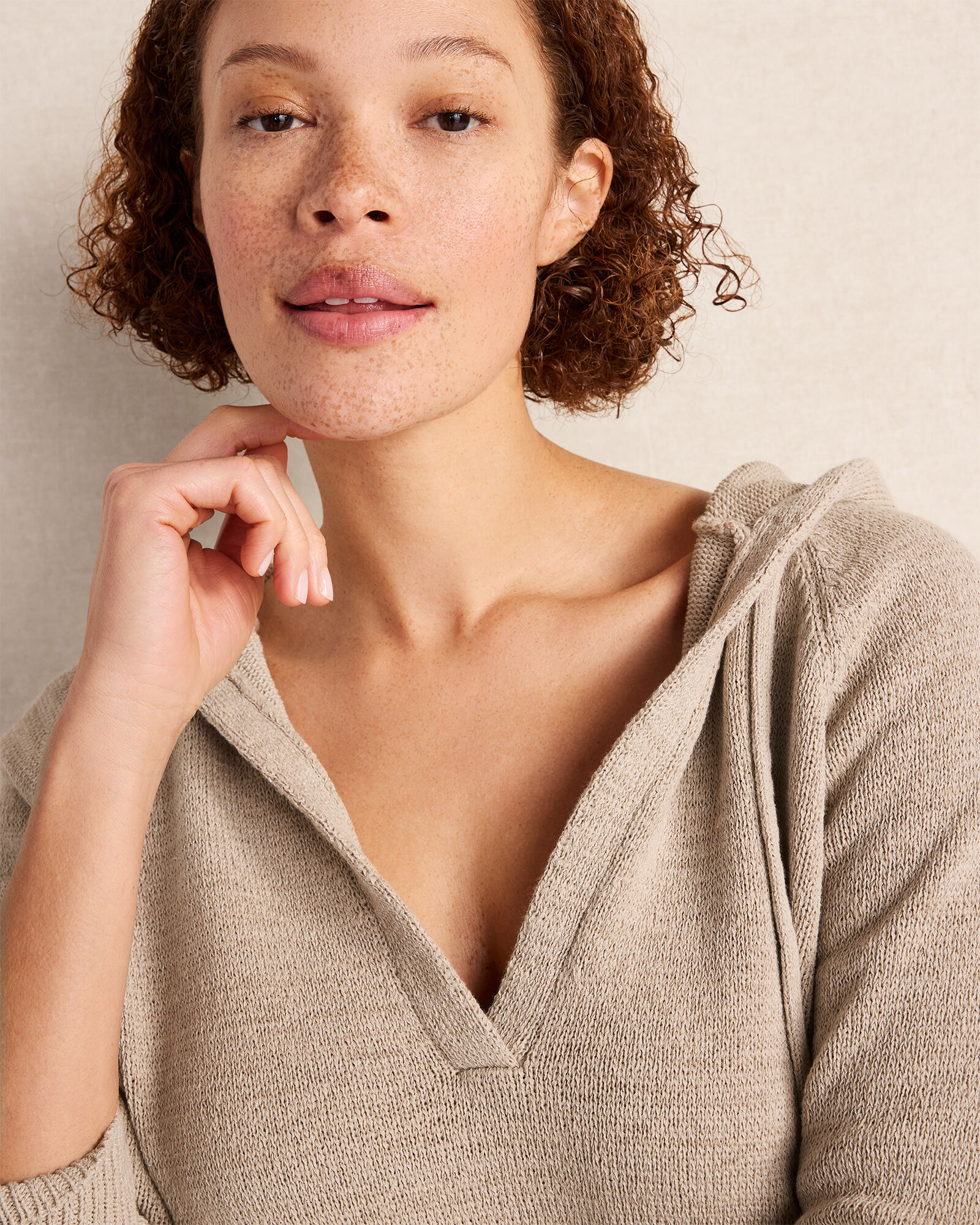 Cotton Tape Yarn Hoodie