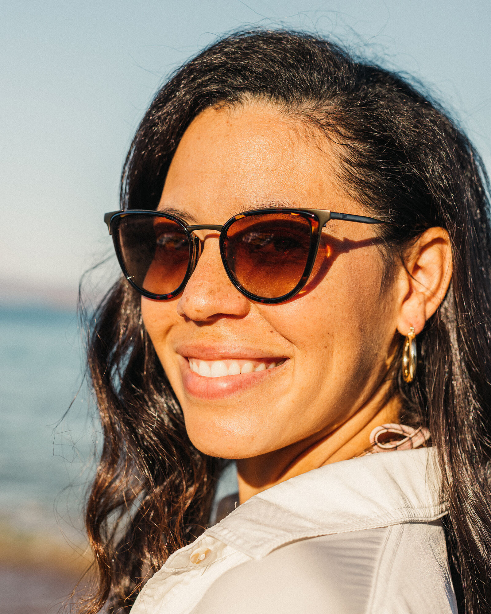 Sunski Catalina Sunglasses in Tortoise Sepia