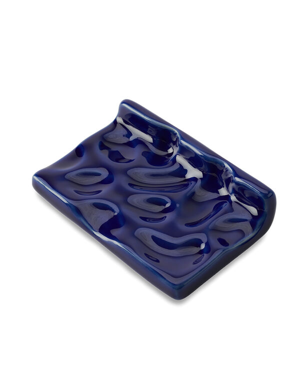 Austin Austin Ceramic Soap Dish in Cobalt