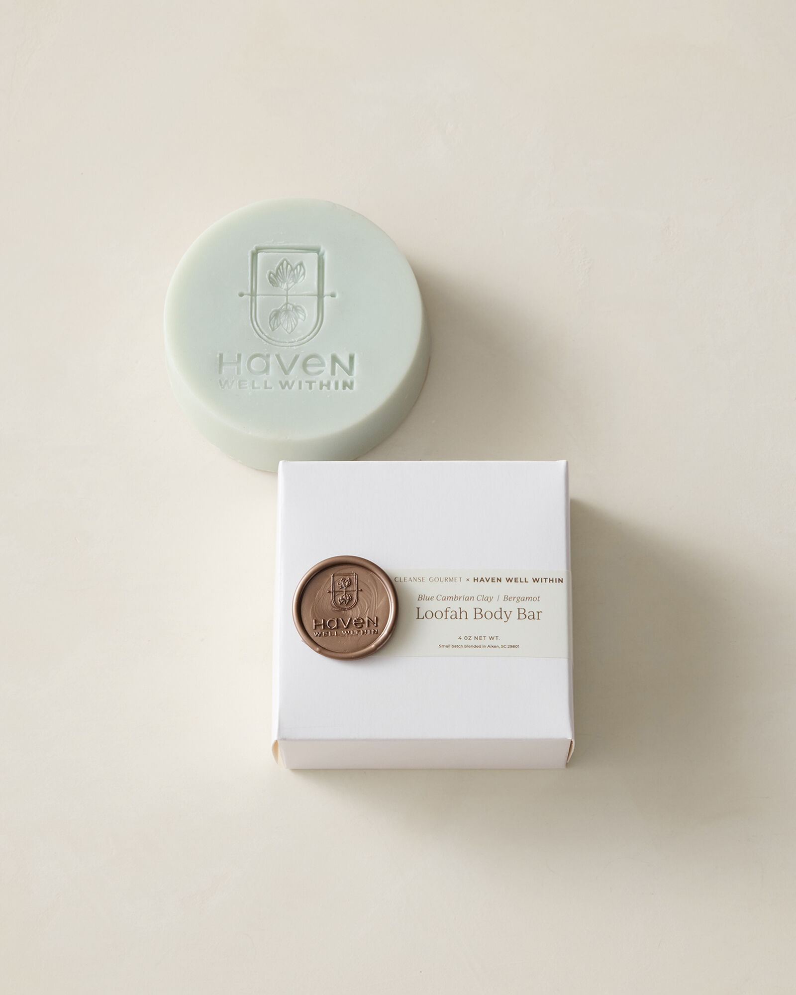 Cleanse Gourmet x Haven Well Within Bergamot Loofah Soap