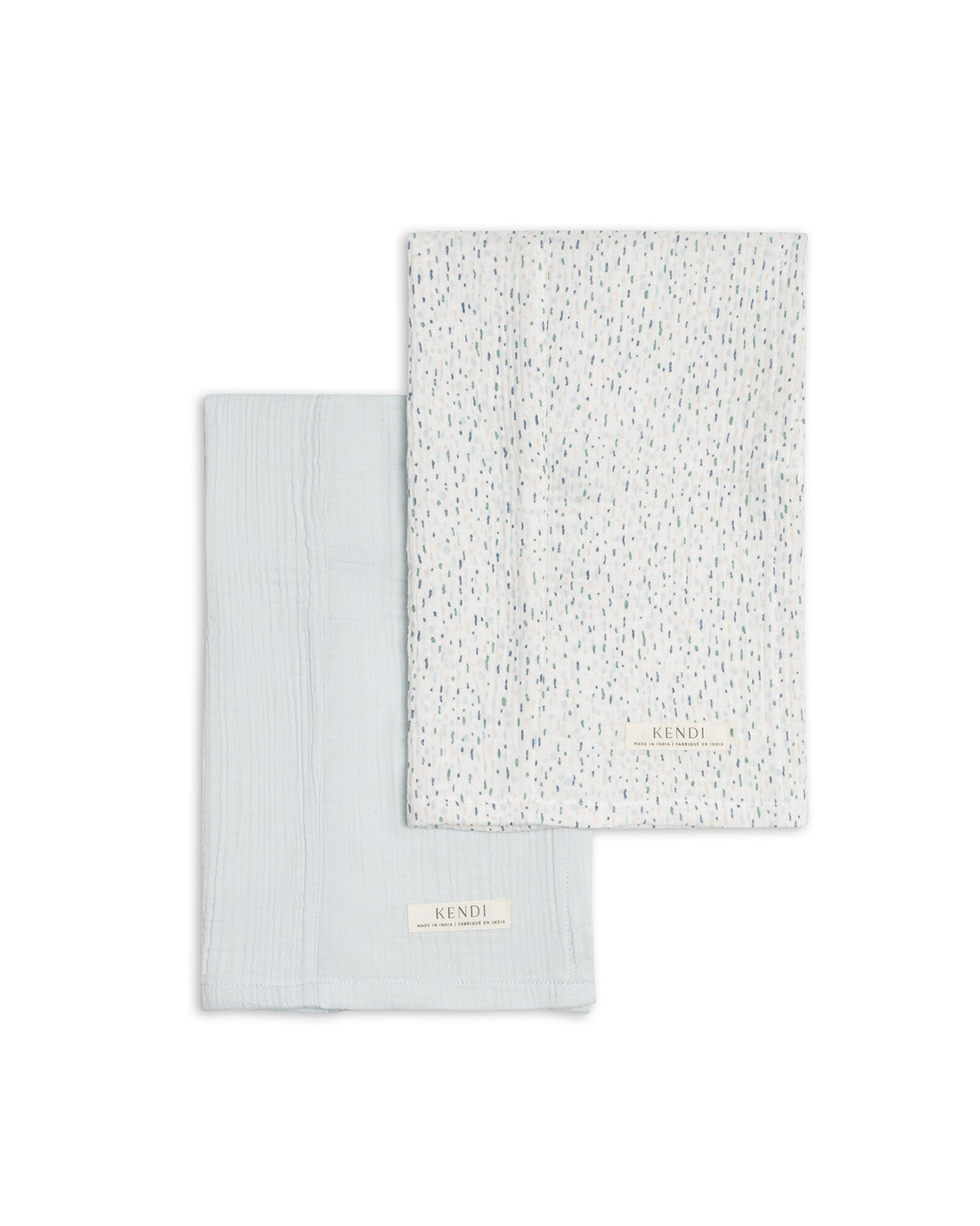 Colored Organics Muslin Burp Cloths