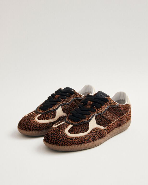 ALOHAS Tb.490 Rife Soft Tan Leather Sneakers