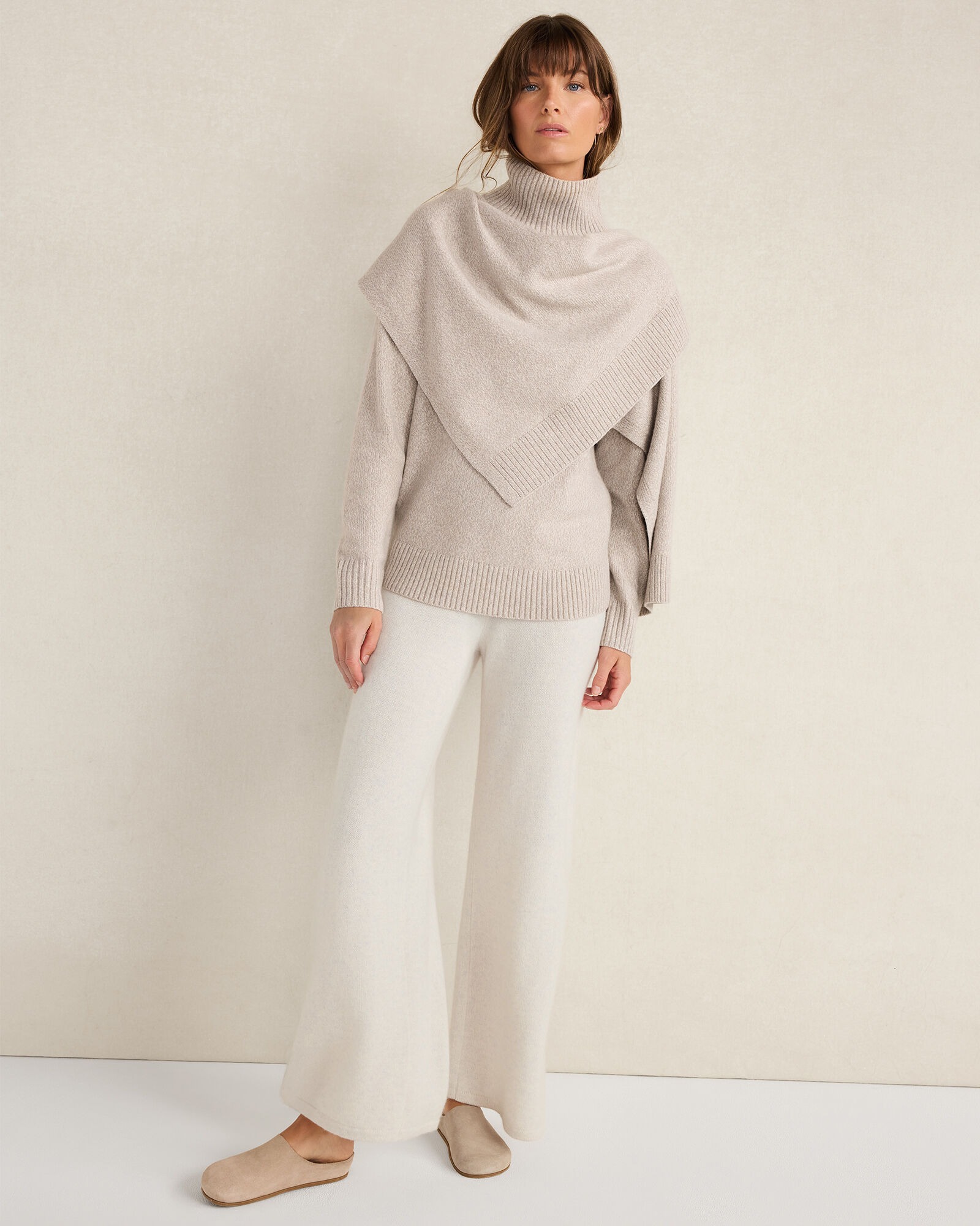 Wool Blend Sweater Set