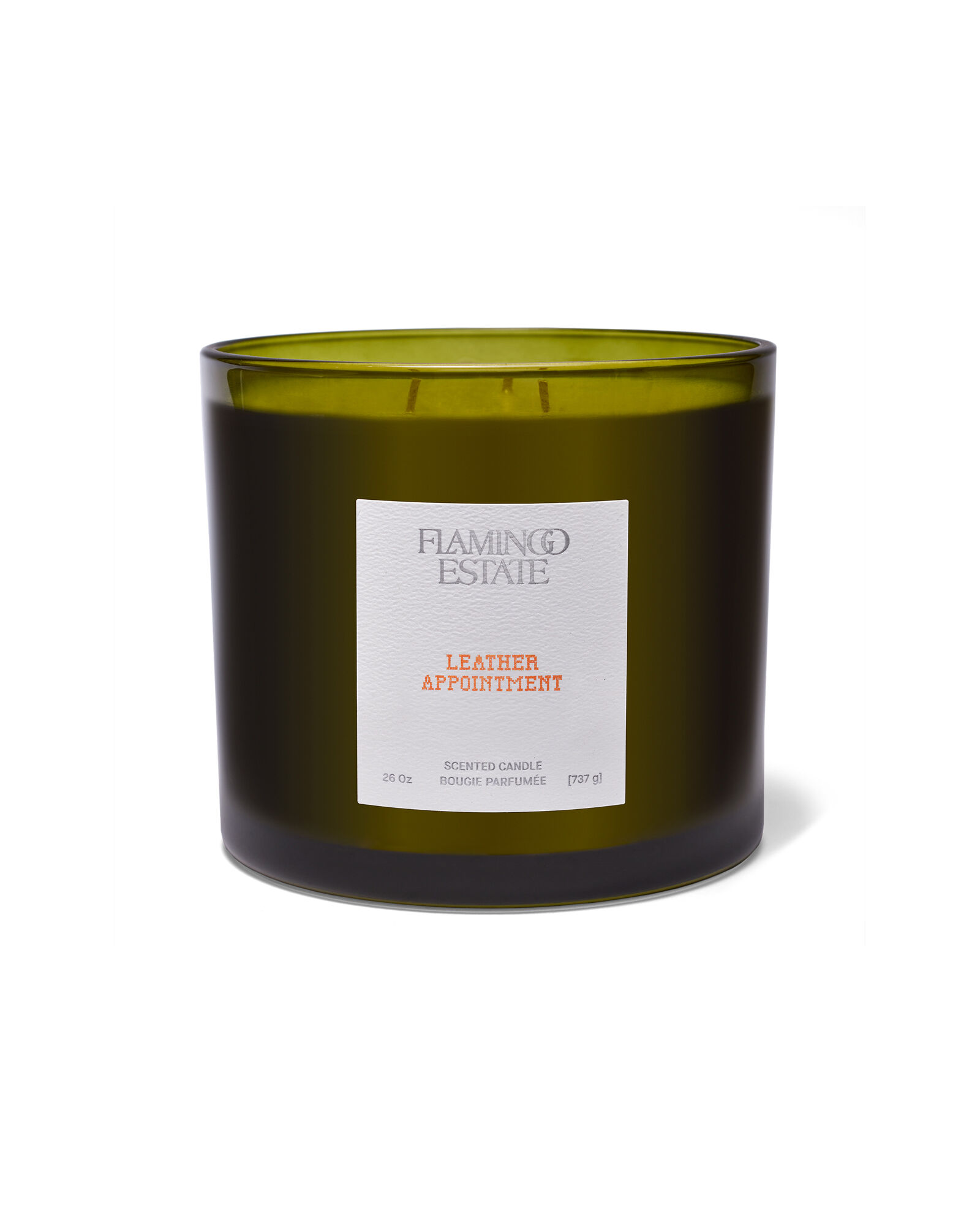 Flamingo Estate Oversized Leather Appointment Candle