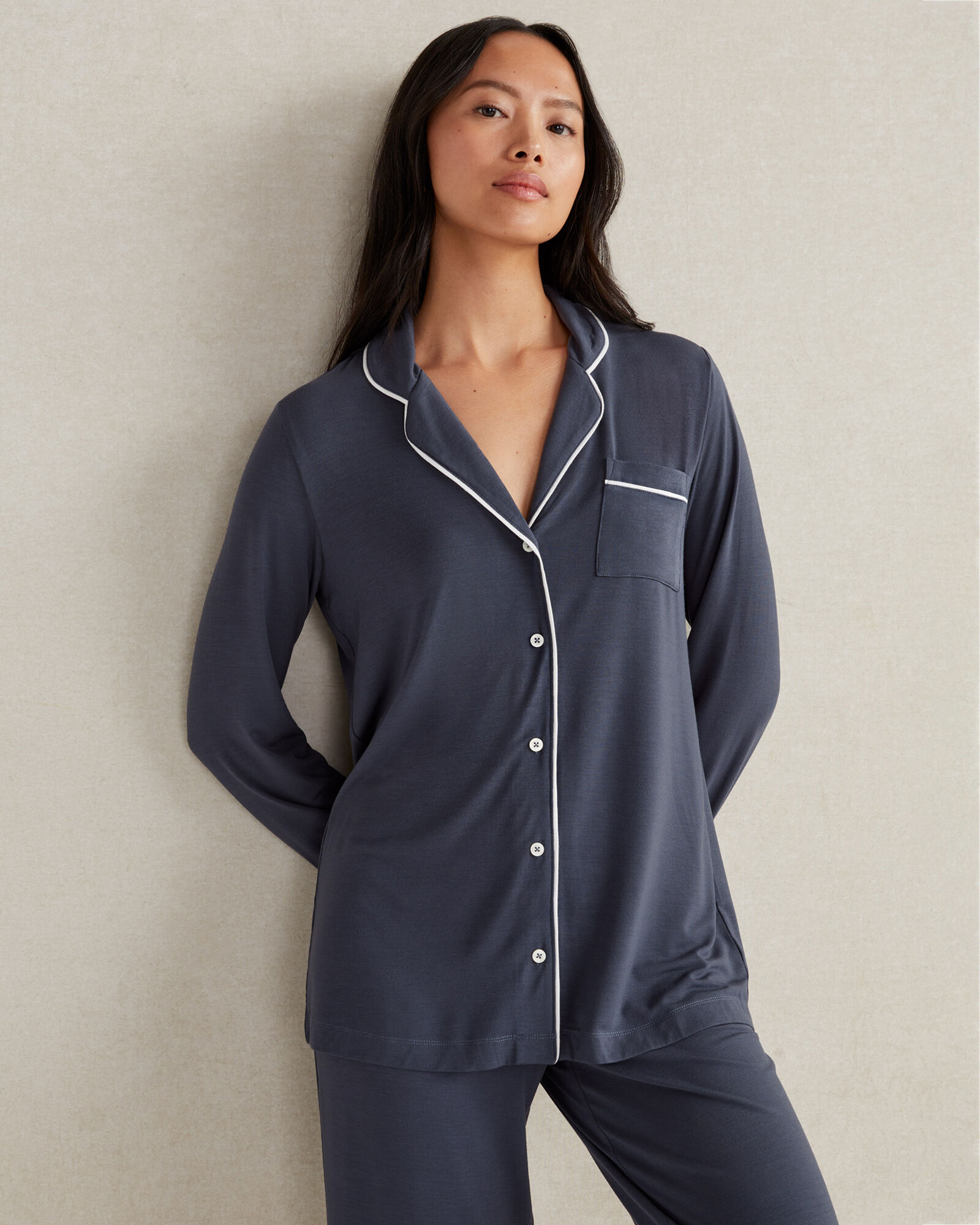 Soft pajama shirts clearance