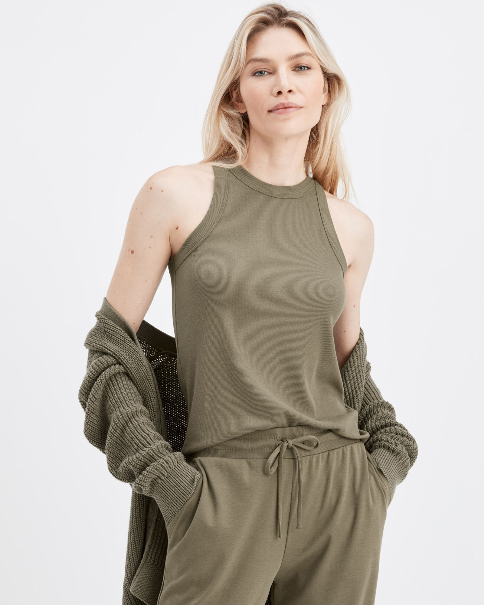Organic Cotton Straight-Leg Pant | Theory