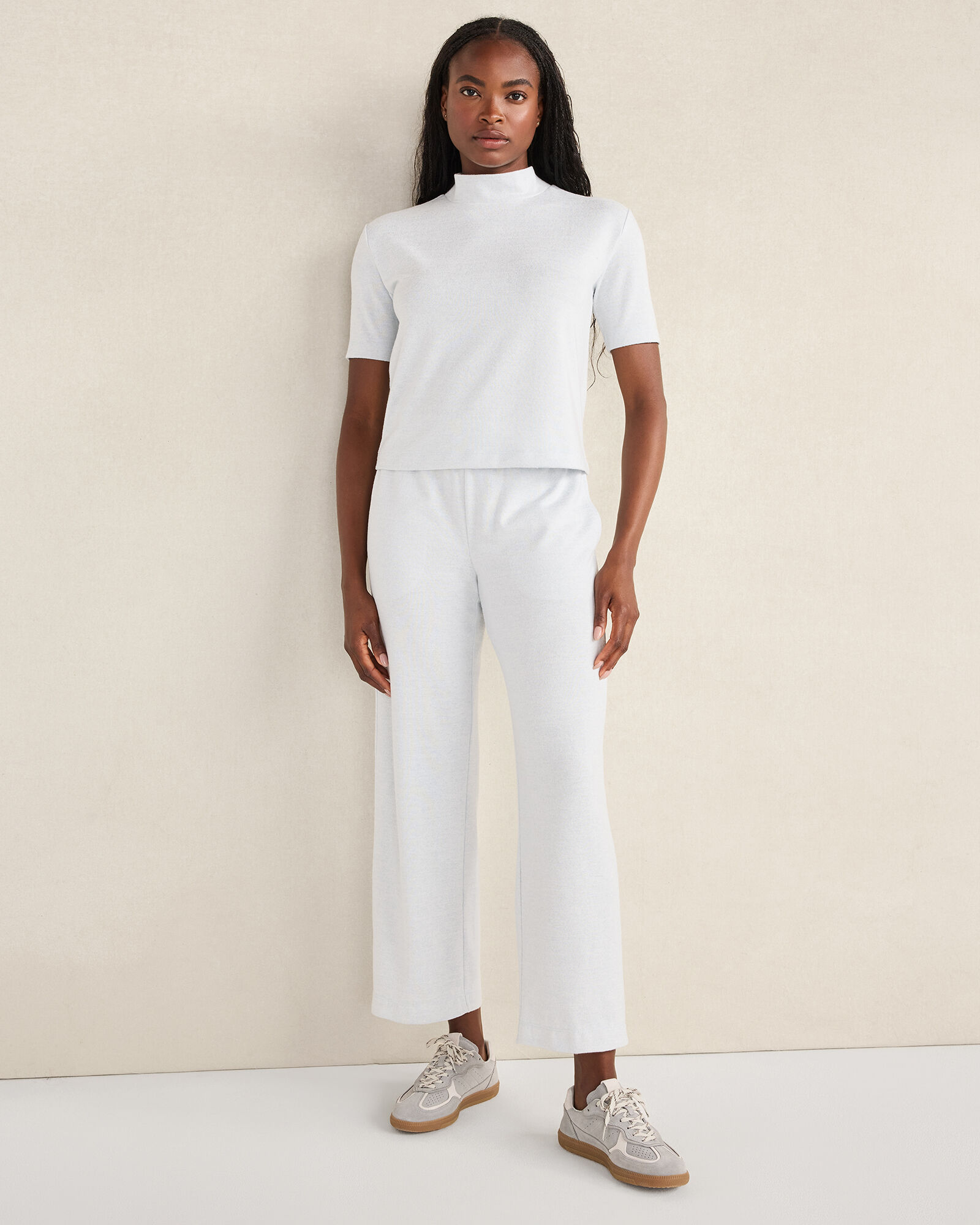 Cozy Knit Mockneck Top