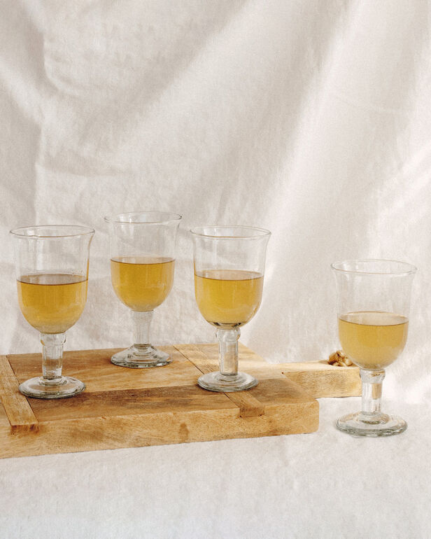 Casa Zuma Recycled Wine Glasses