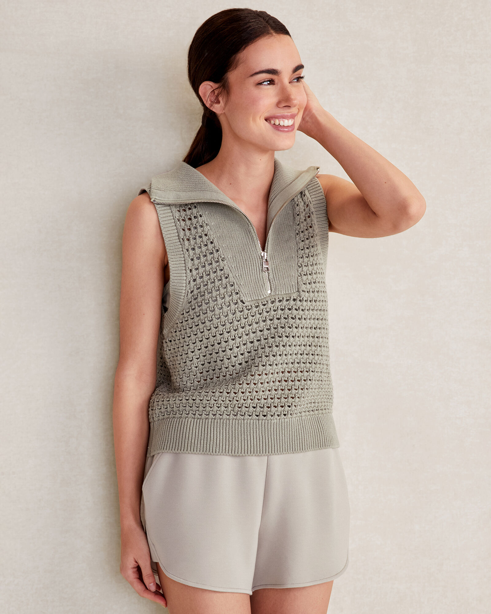 Varley Bains Half-Zip Tank | Haven Well Within Varley Bains Half-Zip Tank | Haven Well Within
