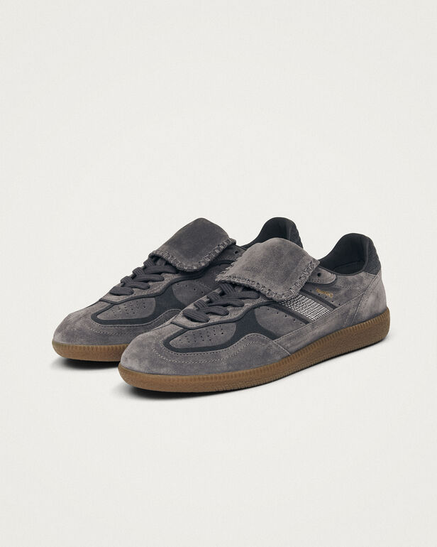 ALOHAS TB.490 Dark Grey Suede Leather Sneakers